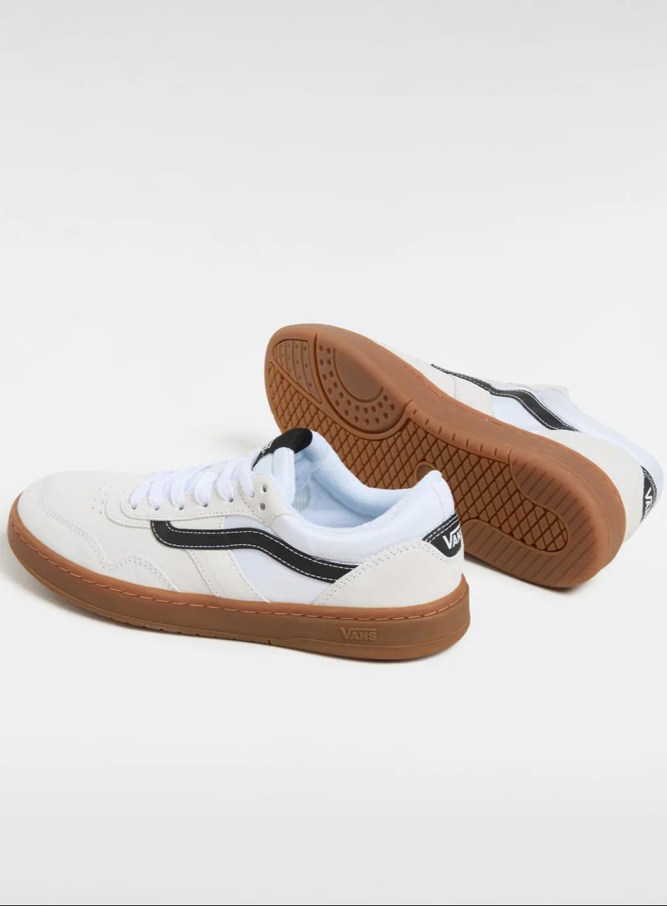 Cruze 3.0 Suede Lace Up Sneaker - White - Image 4