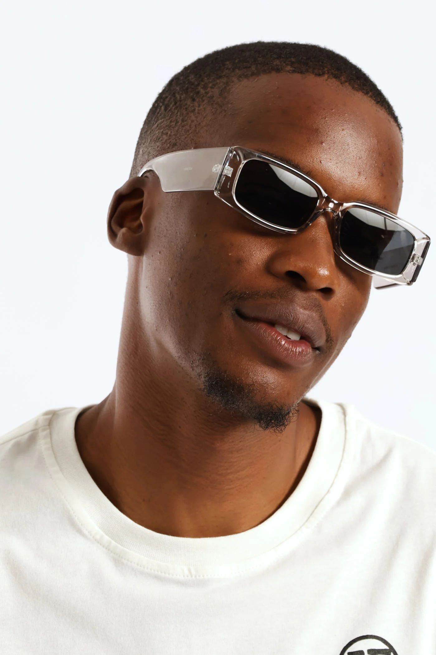 Crystal Grey Lens Sunglasses - Charcoal - Image 3