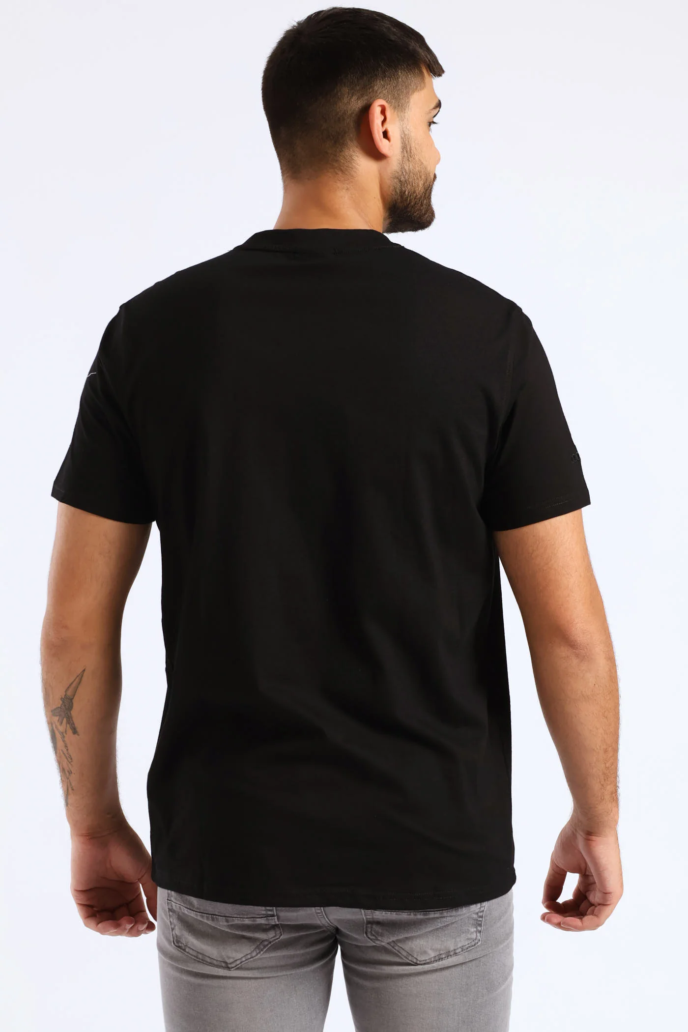 Cucire T-Shirt - Black - Image 4