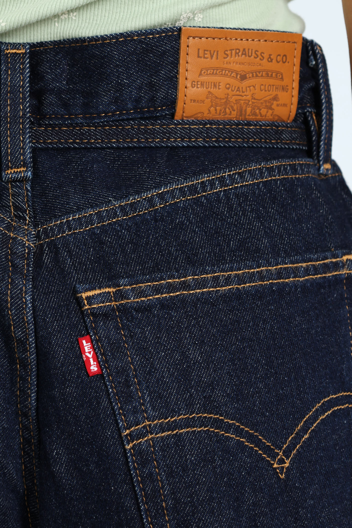 Culotte Pants - Dark Wash - Image 5
