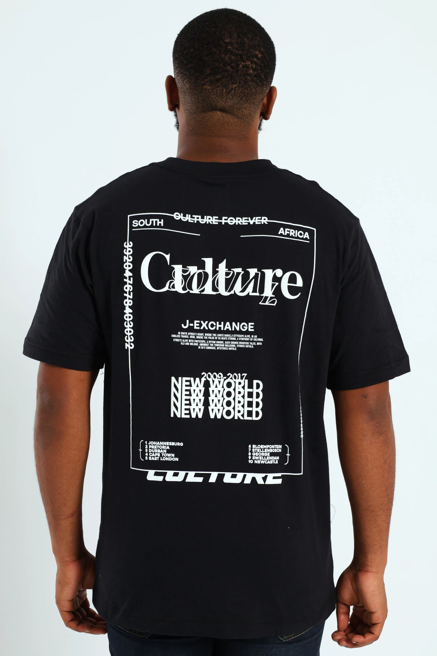 Culture Front & Back Tee - Black - Image 2