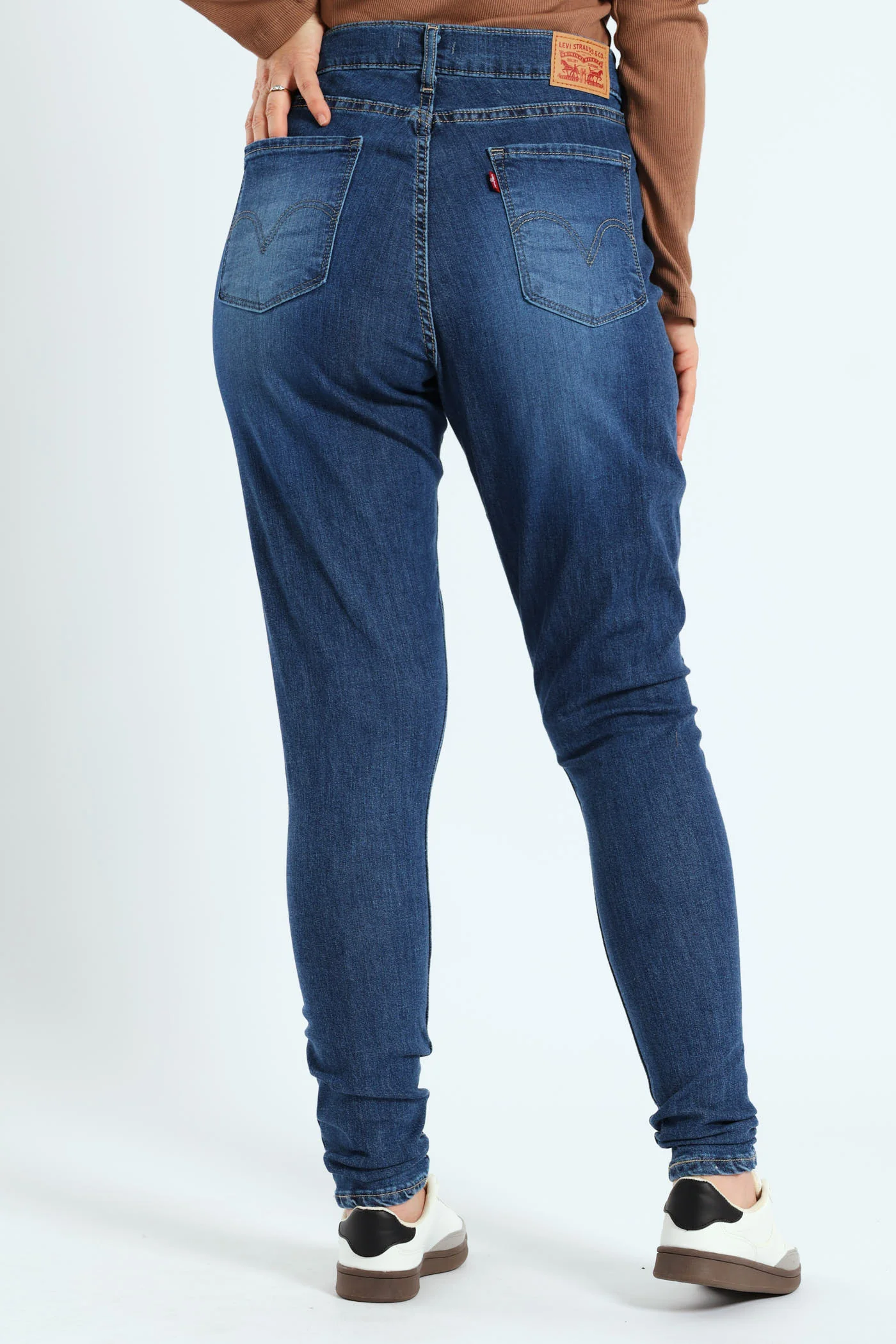 Curvy Super Skinny Jean - Med Wash - Image 4