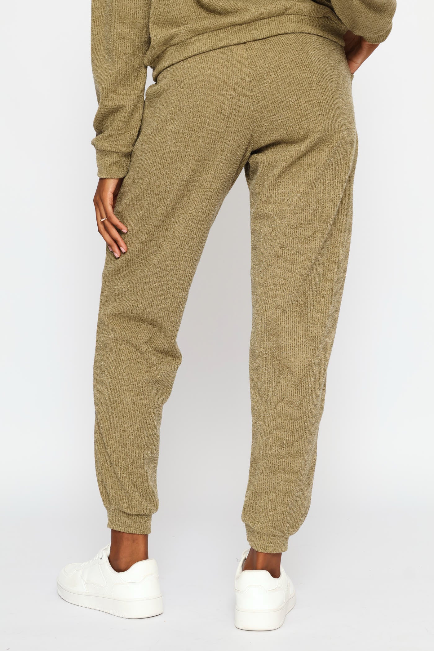 Cut & Sew Leisure Jogger - Olive - Image 5