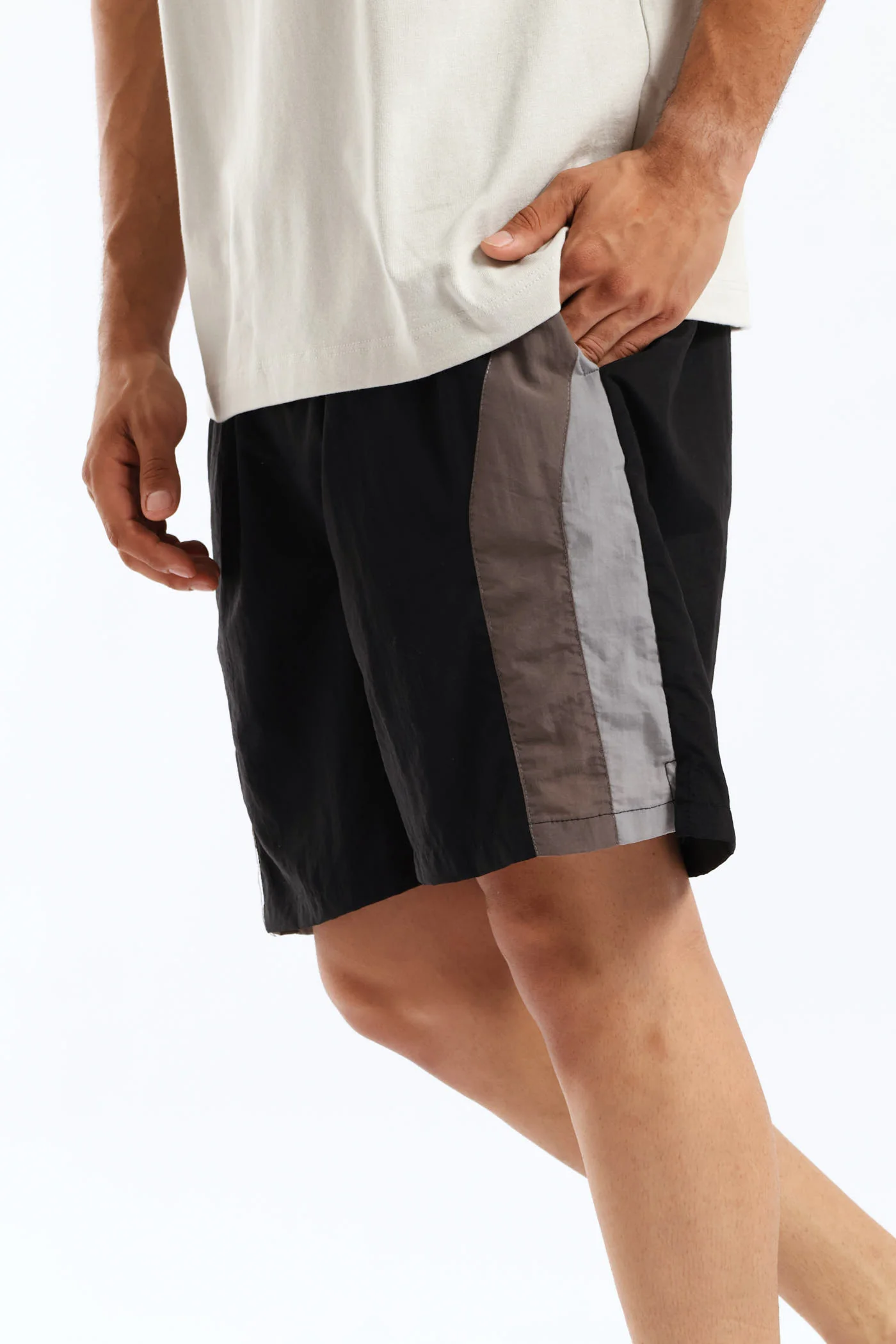 Cutline Beach Shorts  - Black - Image 2