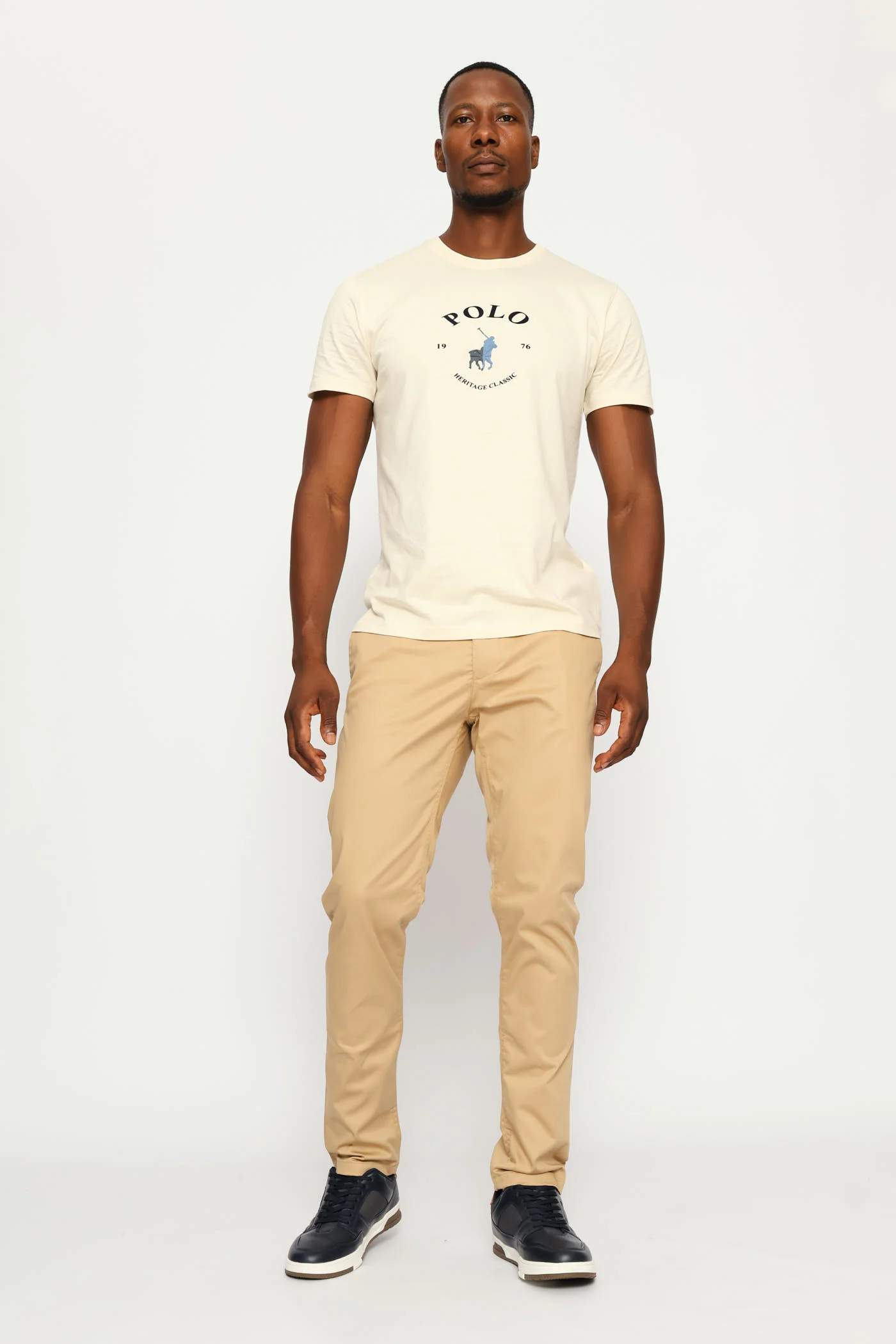 Cyrus Logo Tee - Off White - Image 5