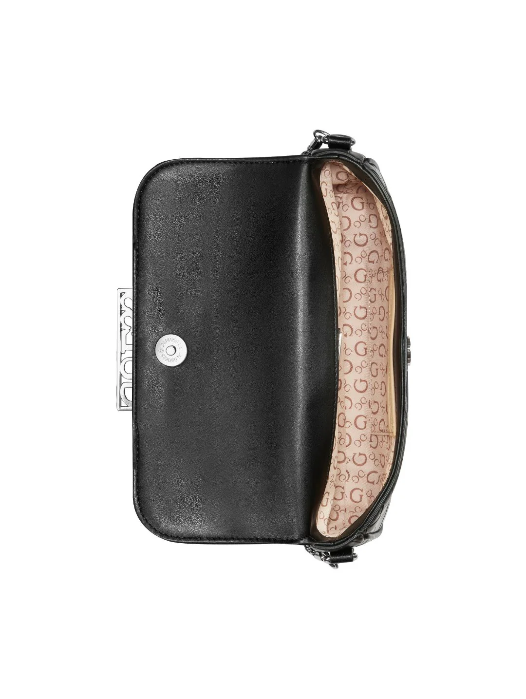 Daisee Crossbody Flap Bag - Black - Image 4