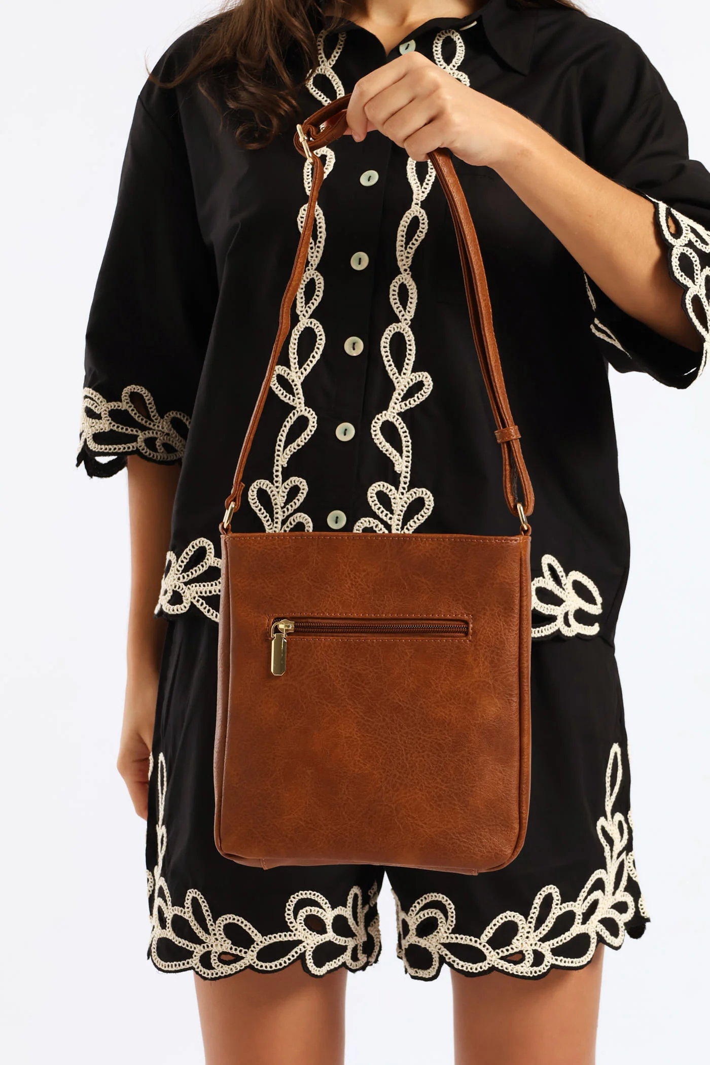 Danica Ii Crossbody - Tan - Image 2