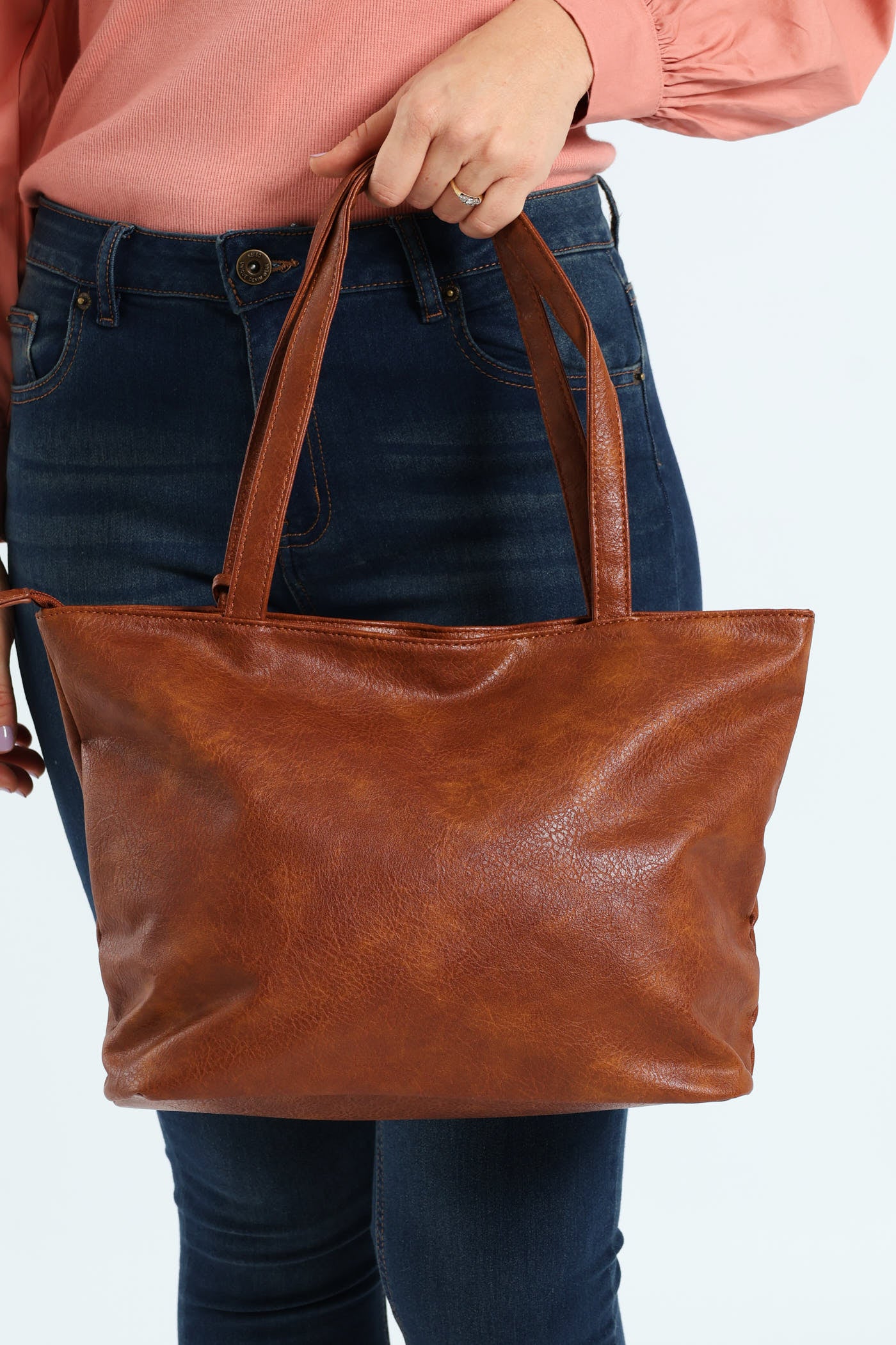 Danica Tote Bag - Tan - Image 4