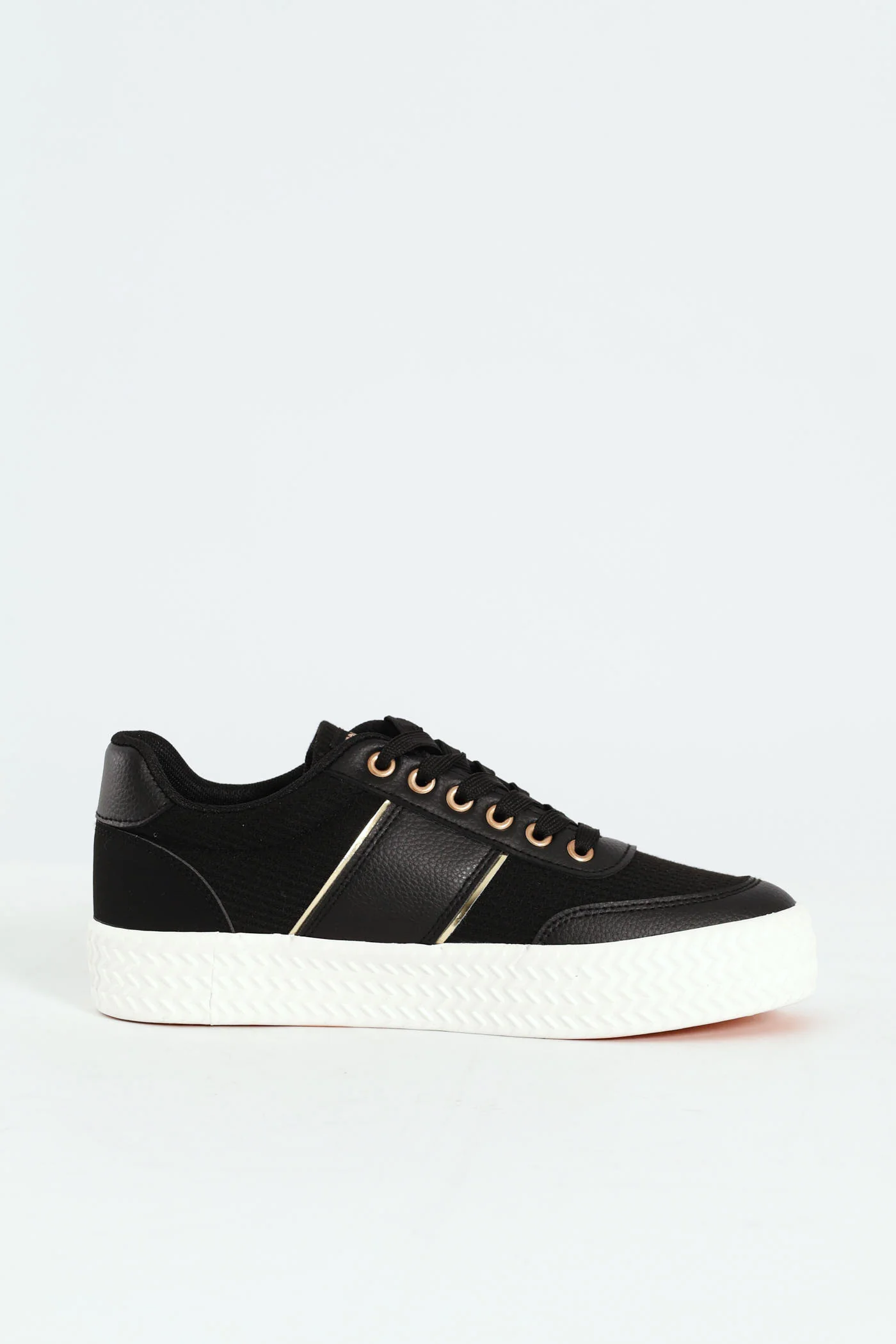 Danielle Pu Sneaker - Black - Image 3