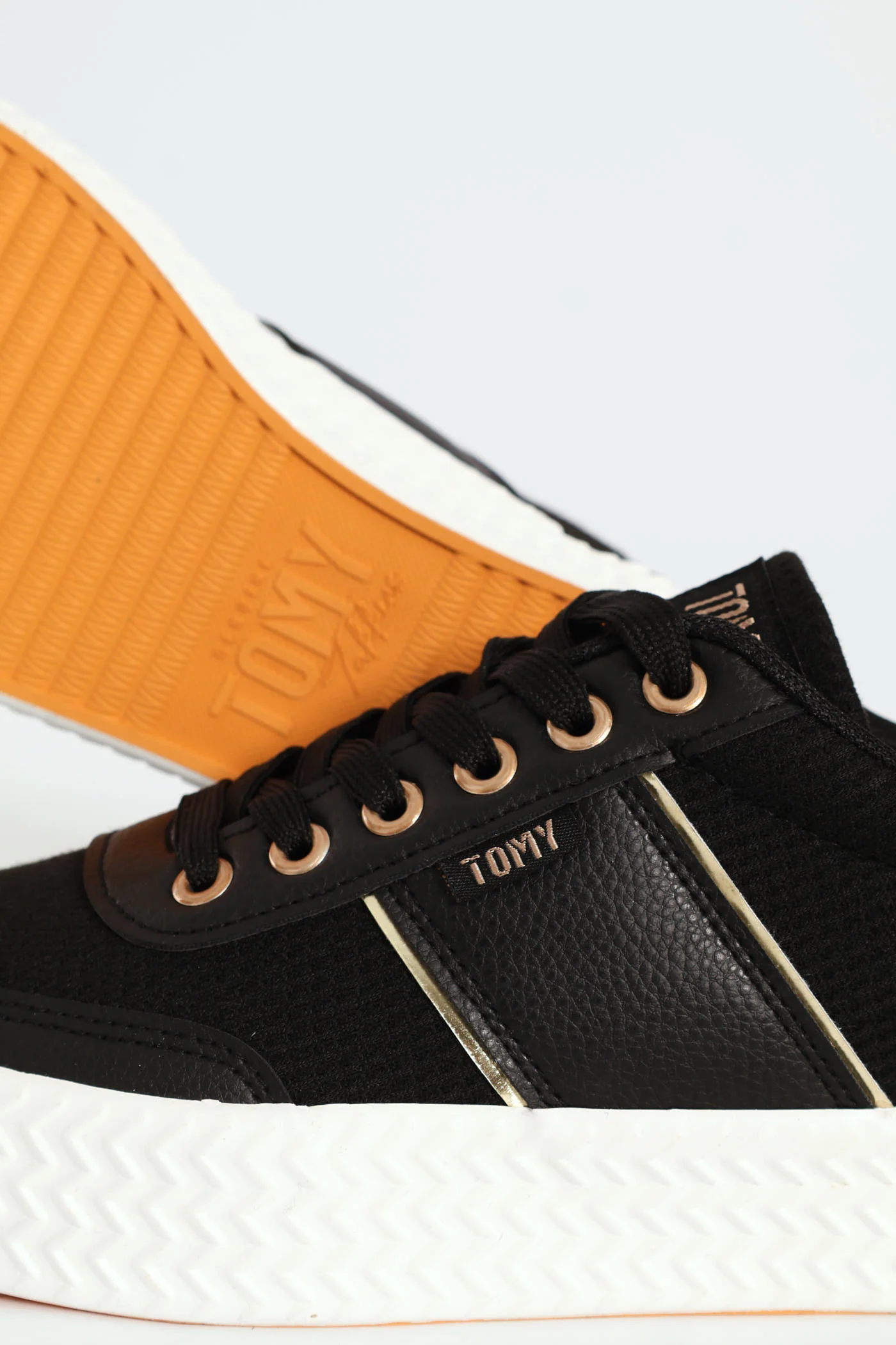 Danielle Pu Sneaker - Black - Image 7