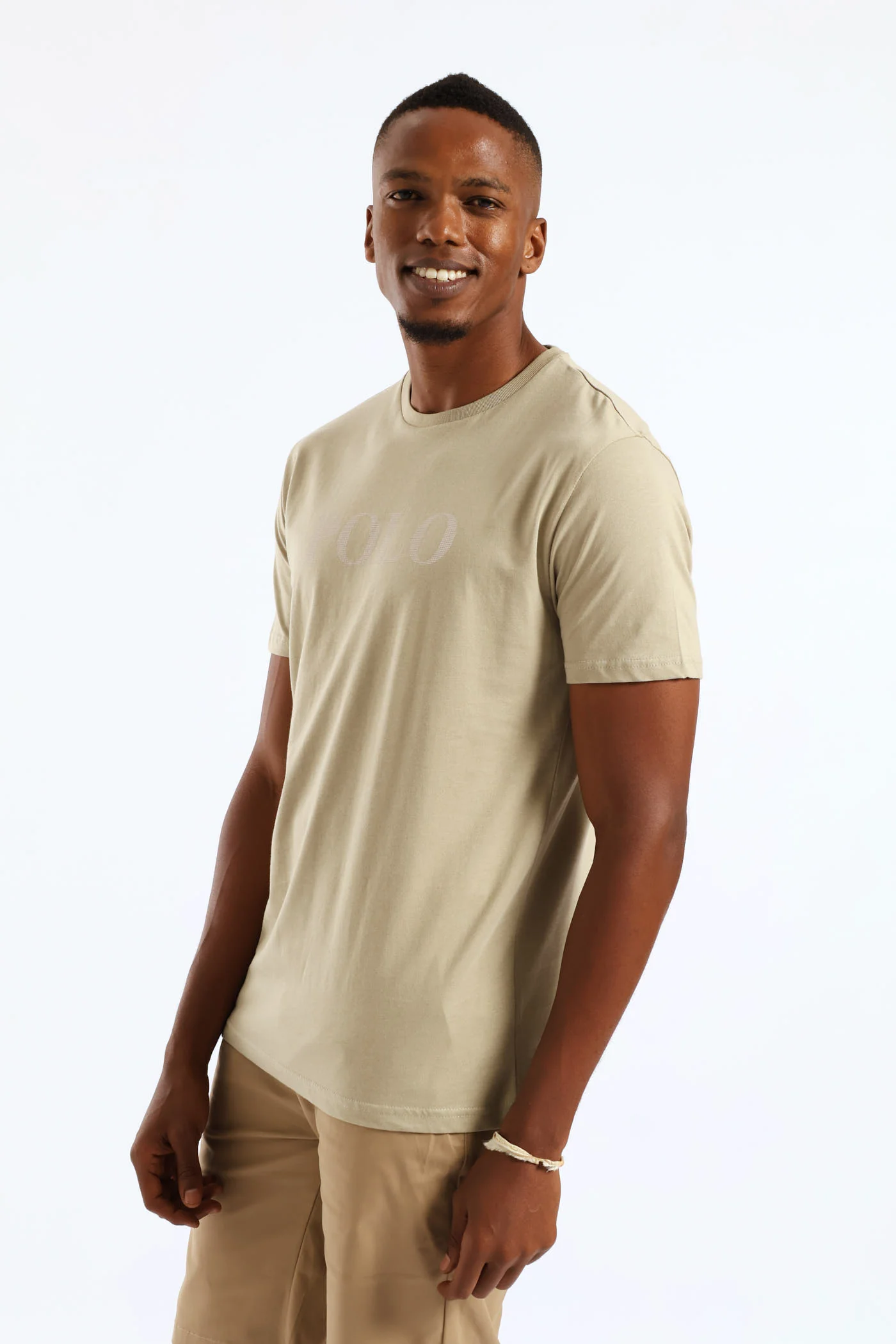 Daxton Tee - Stone - Image 4