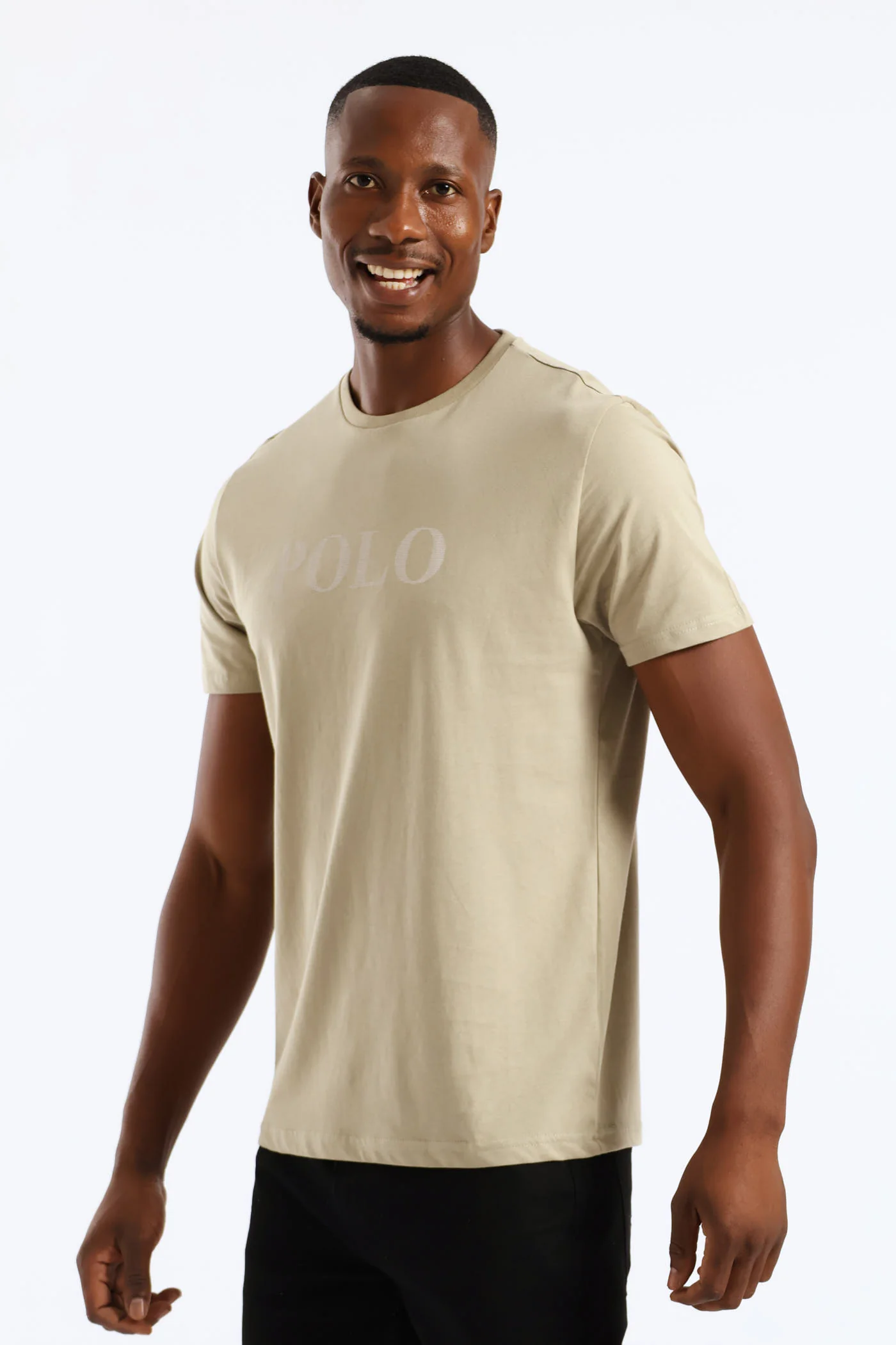 Daxton Tee - Taupe - Image 3