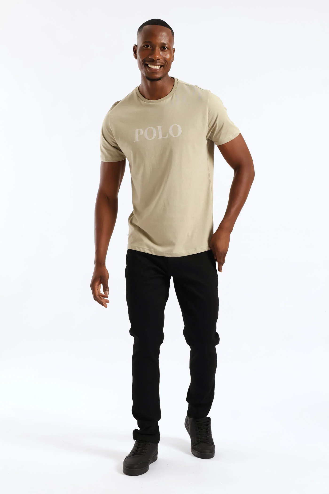 Daxton Tee - Taupe - Image 5