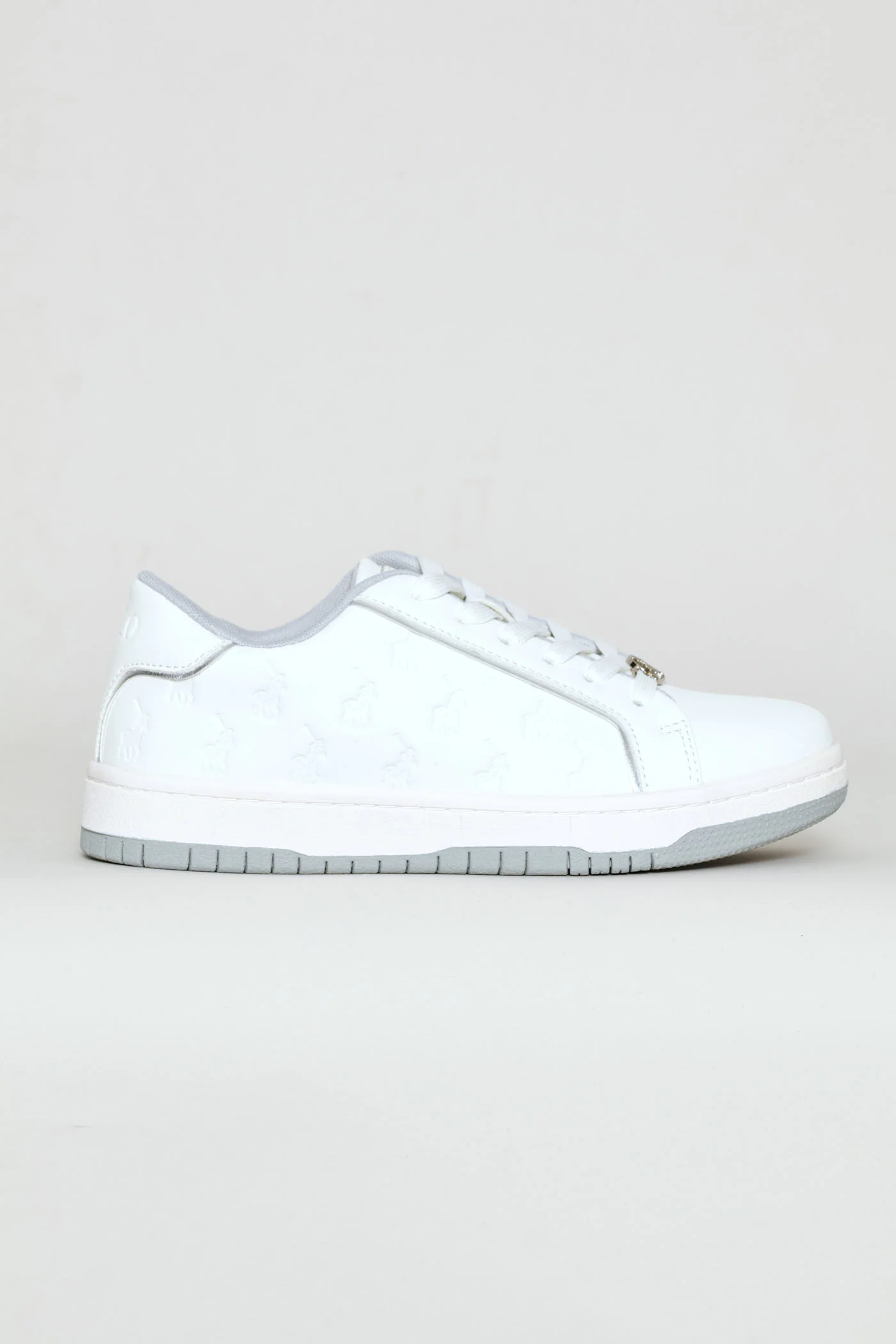 Deboss Monogram Sneaker - White - Image 3