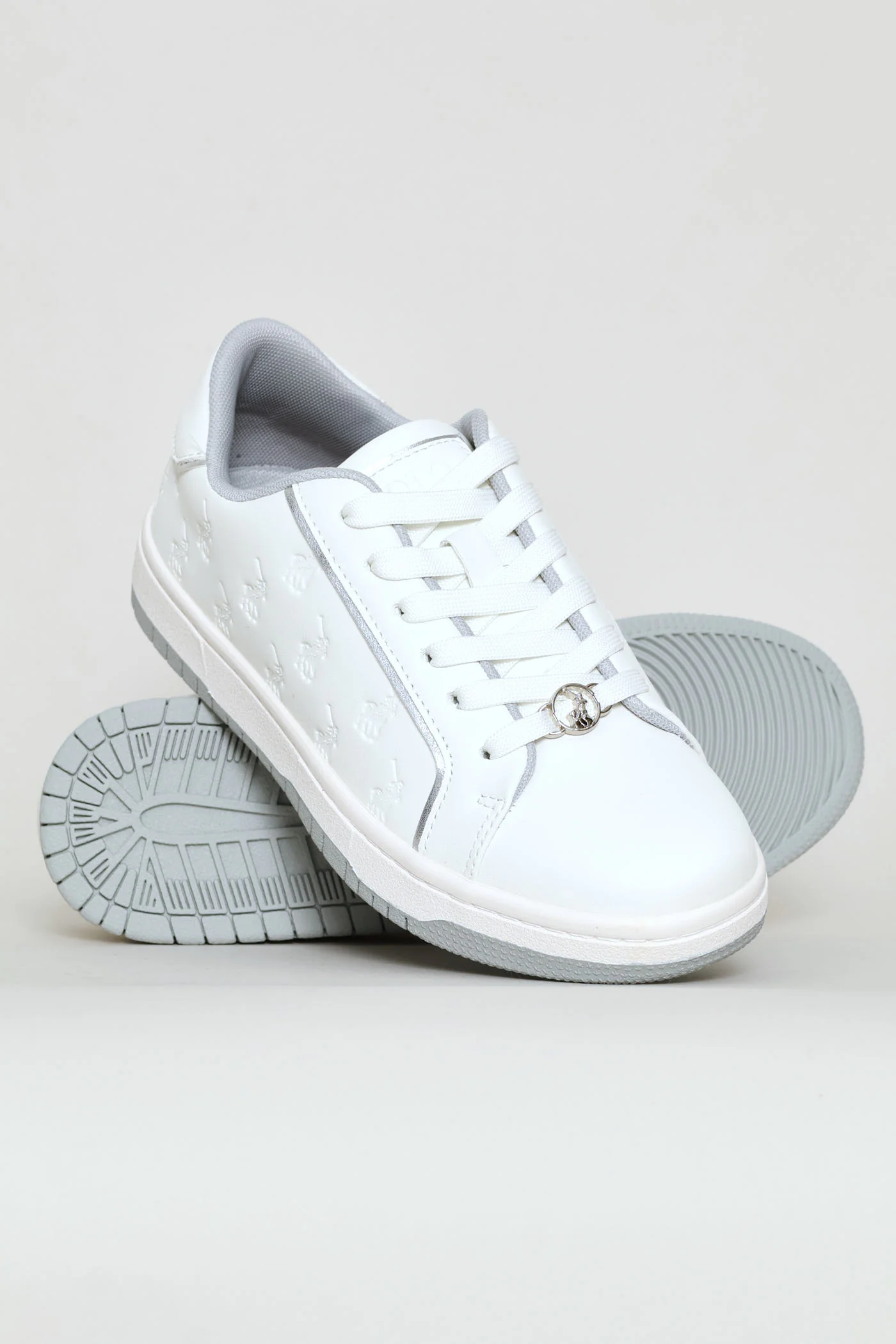 Deboss Monogram Sneaker - White - Image 6