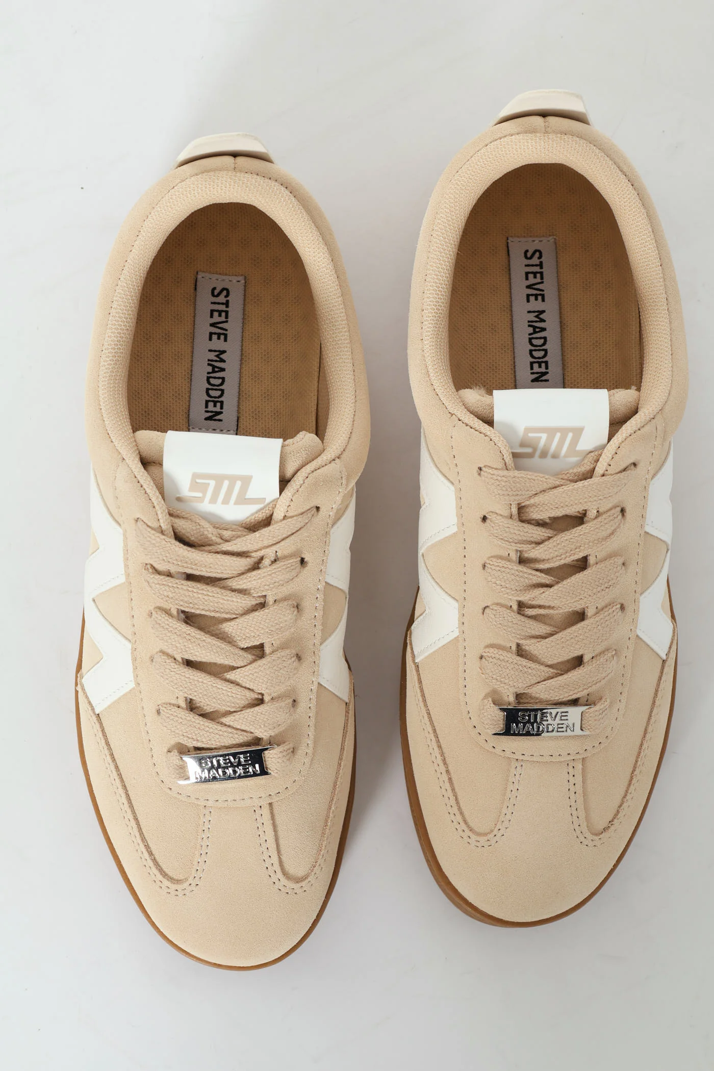 Degree Lace Up Court Sneaker - Stone - Image 3