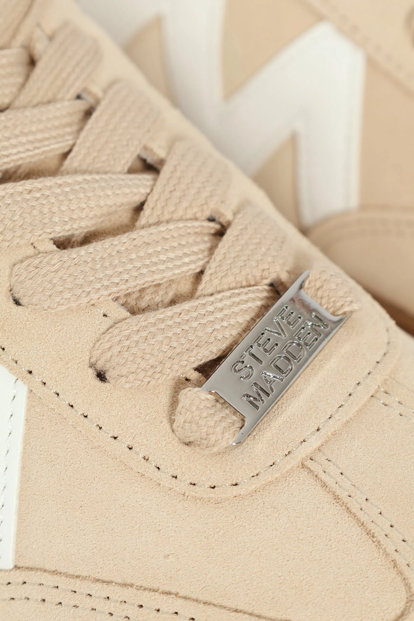 Degree Lace Up Court Sneaker - Stone - Image 8
