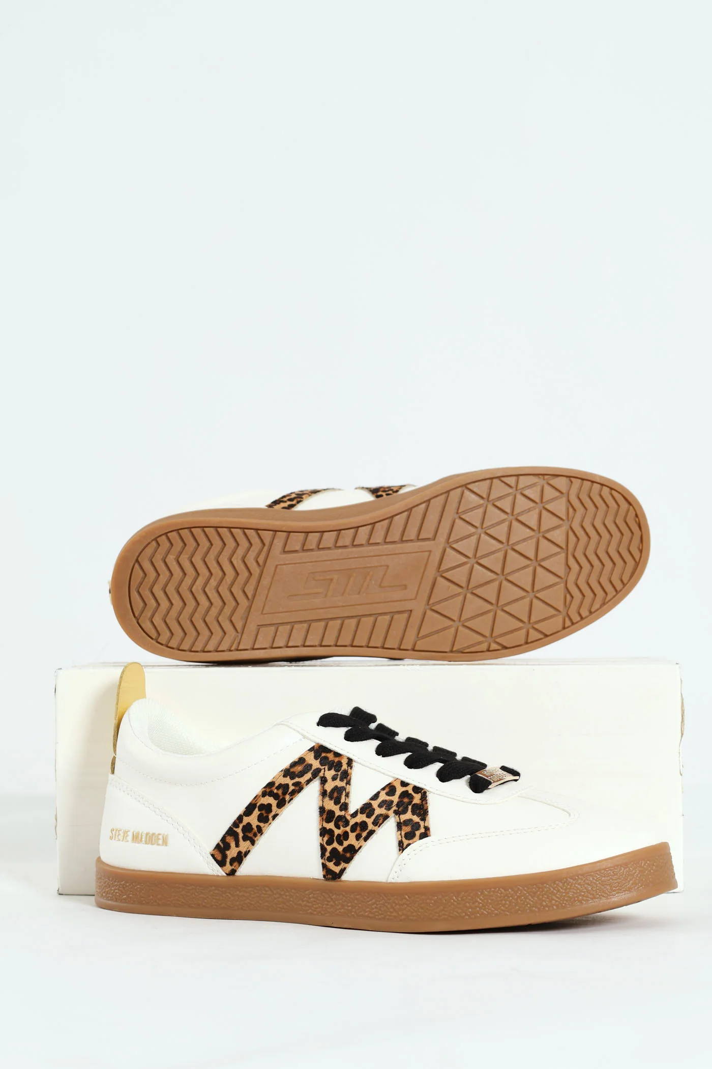 Degree Lace Up Court Sneaker - White - Image 3