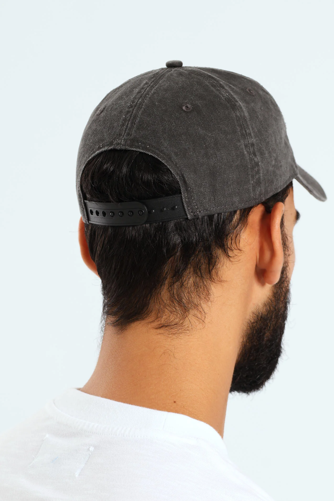 Denim Cap - Black - Image 3