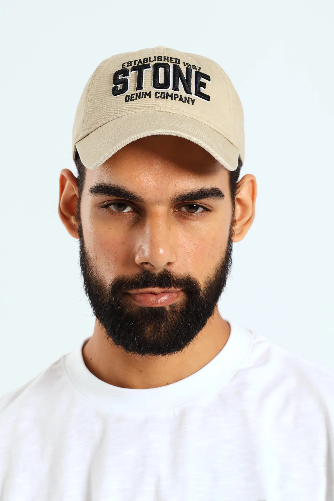 Denim Cap - Stone - Image 2