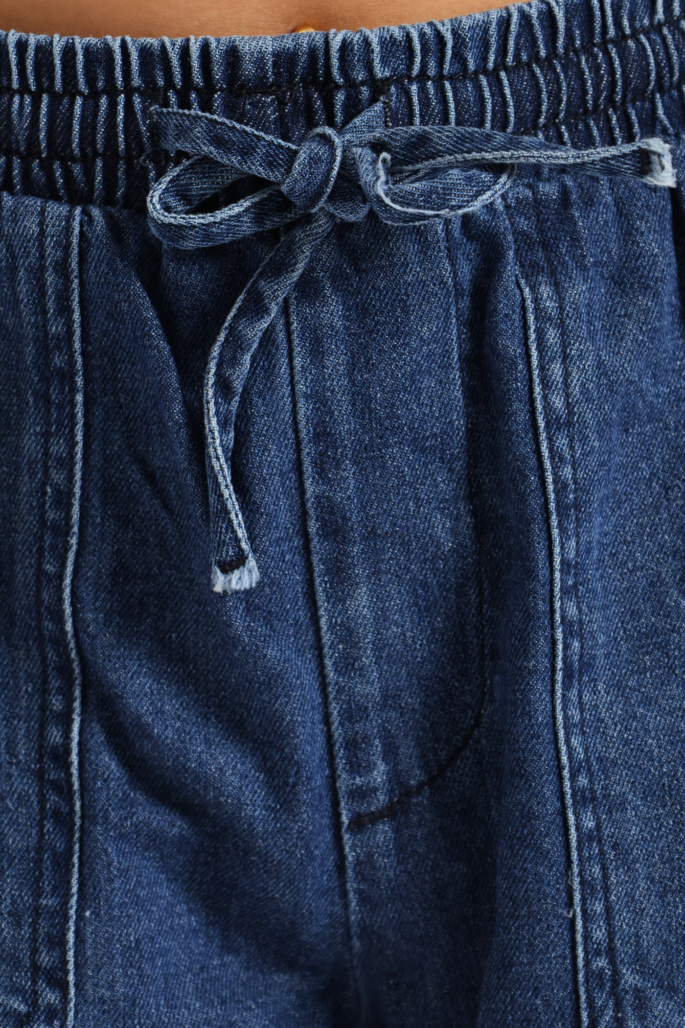 Denim Cheeky Short - Salty Dark Wash - Image 4