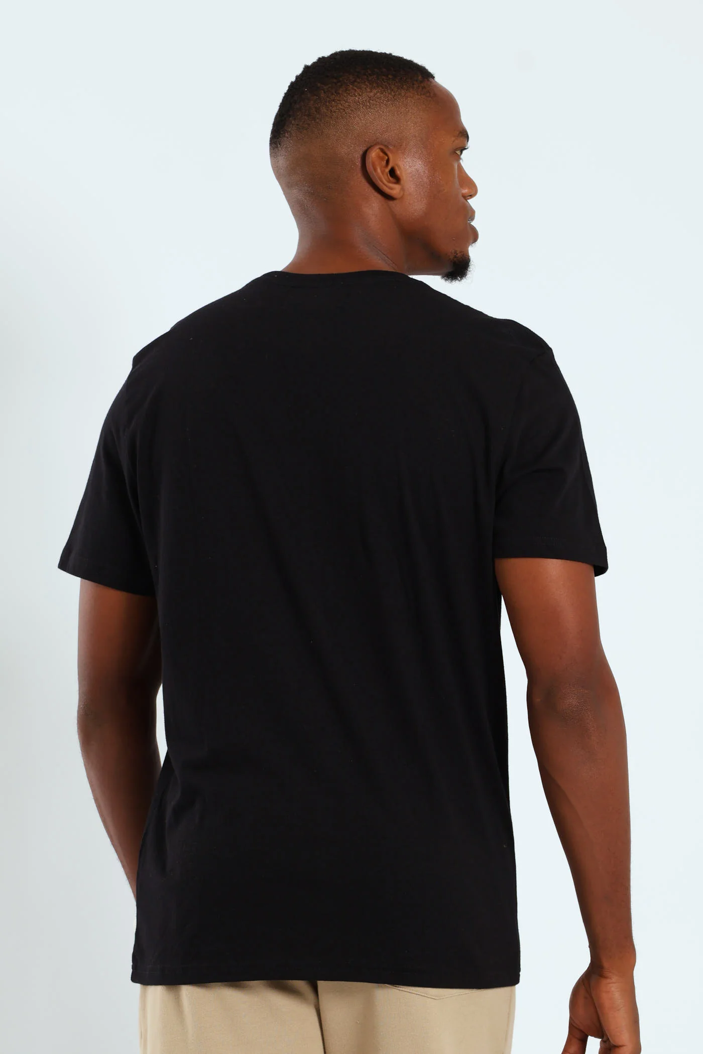 Denim Company Hexagon Puff Tee - Black - Image 2