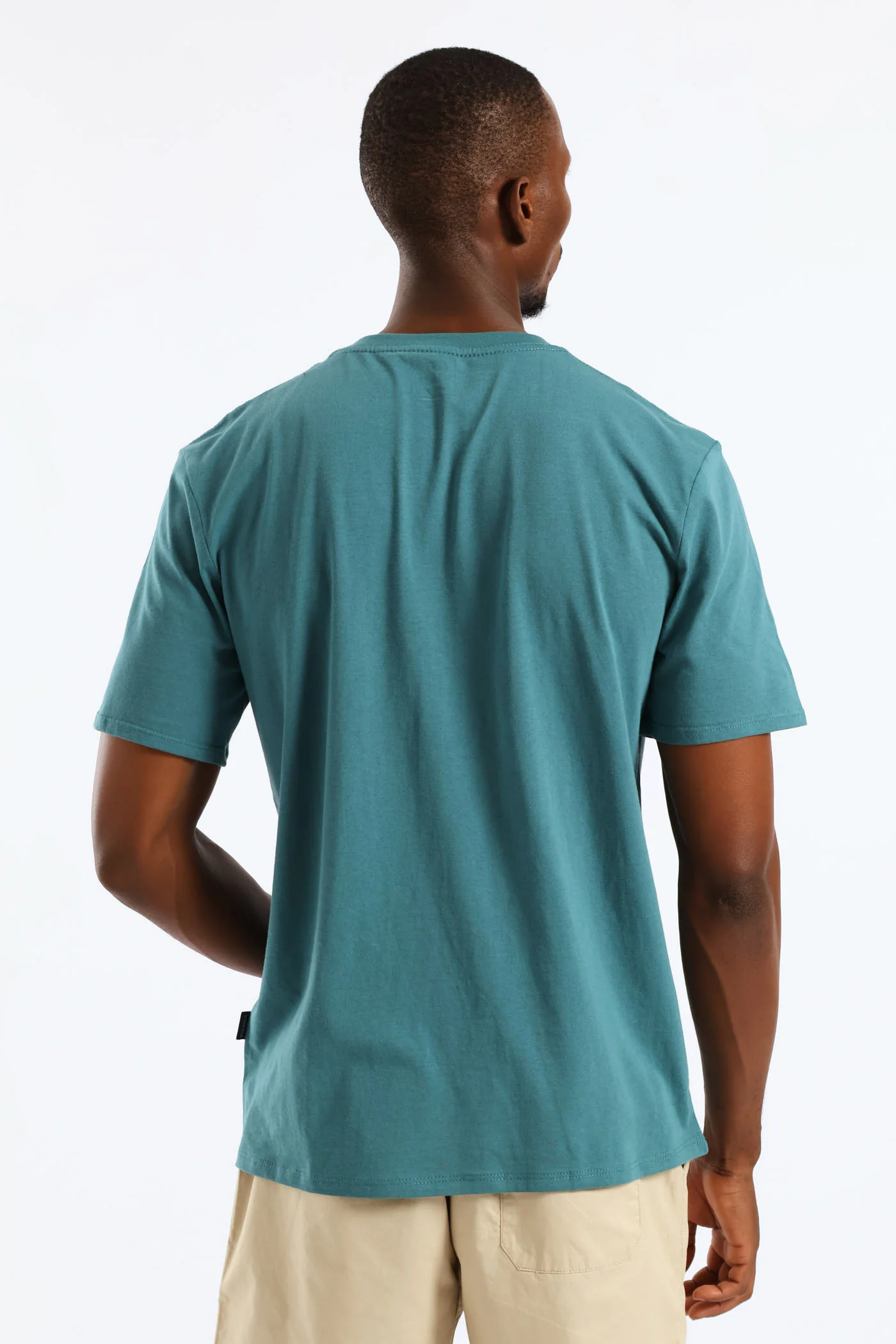 Denim Goods Tee - Teal - Image 4