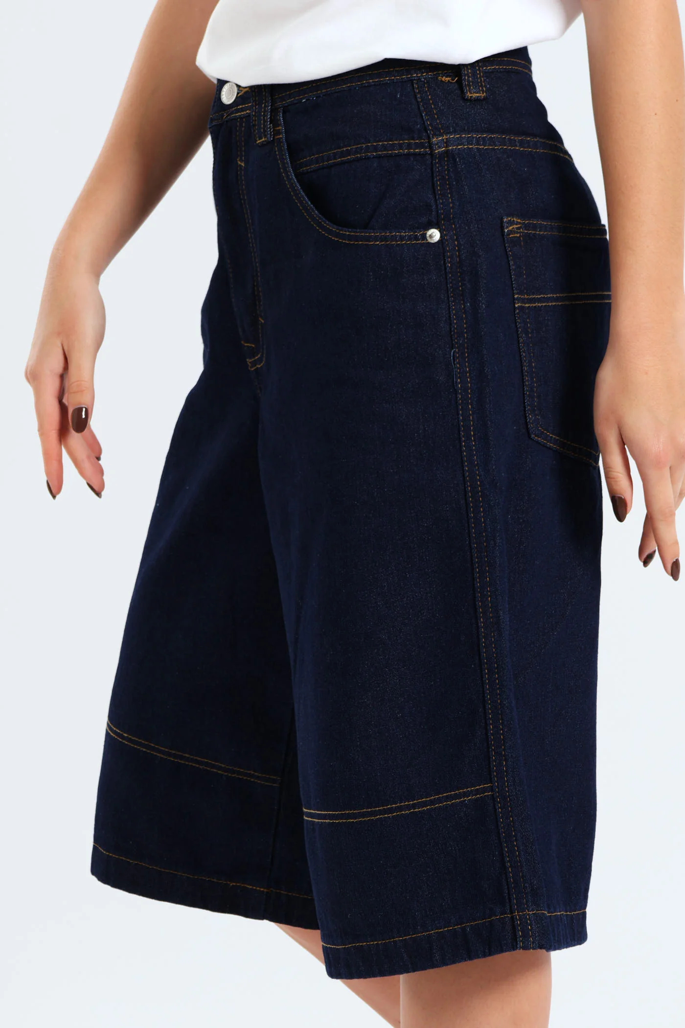 Denim Jort - Ink - Image 3