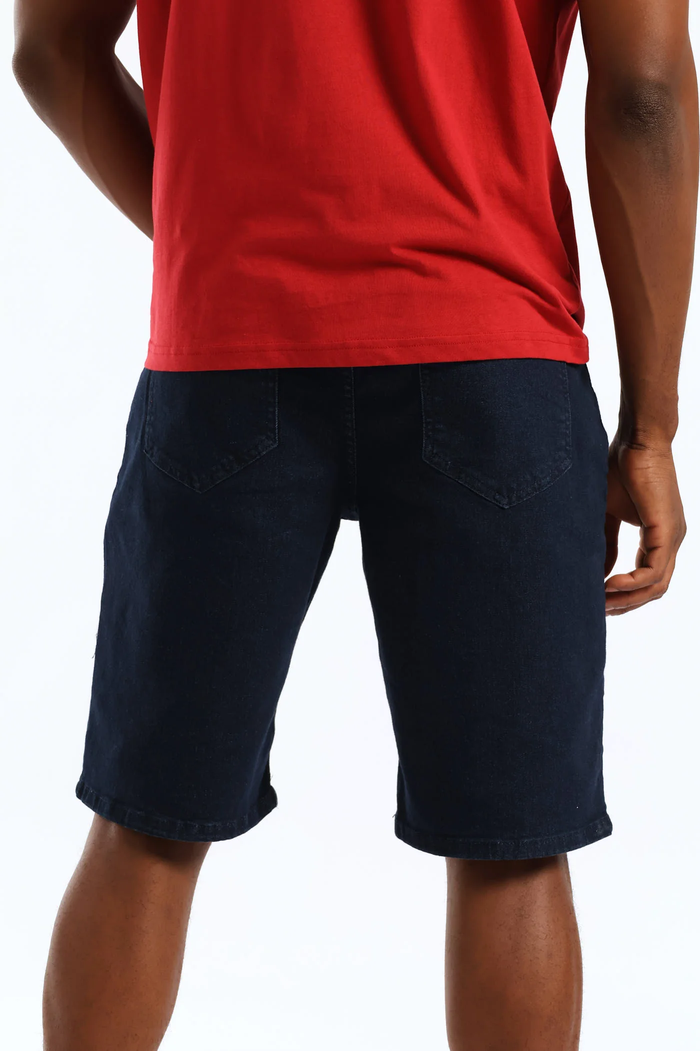 Denim Short - Blue/Black - Image 3
