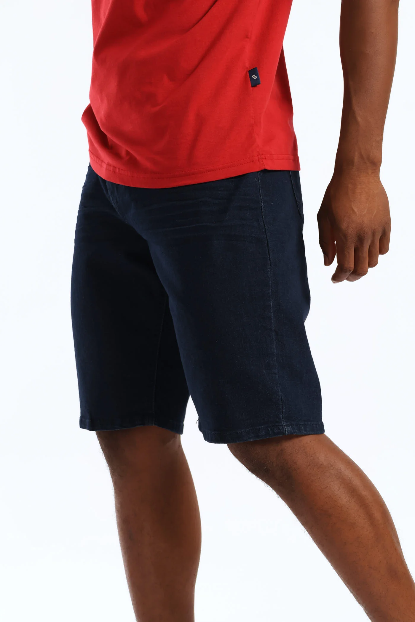 Denim Short - Blue/Black - Image 4