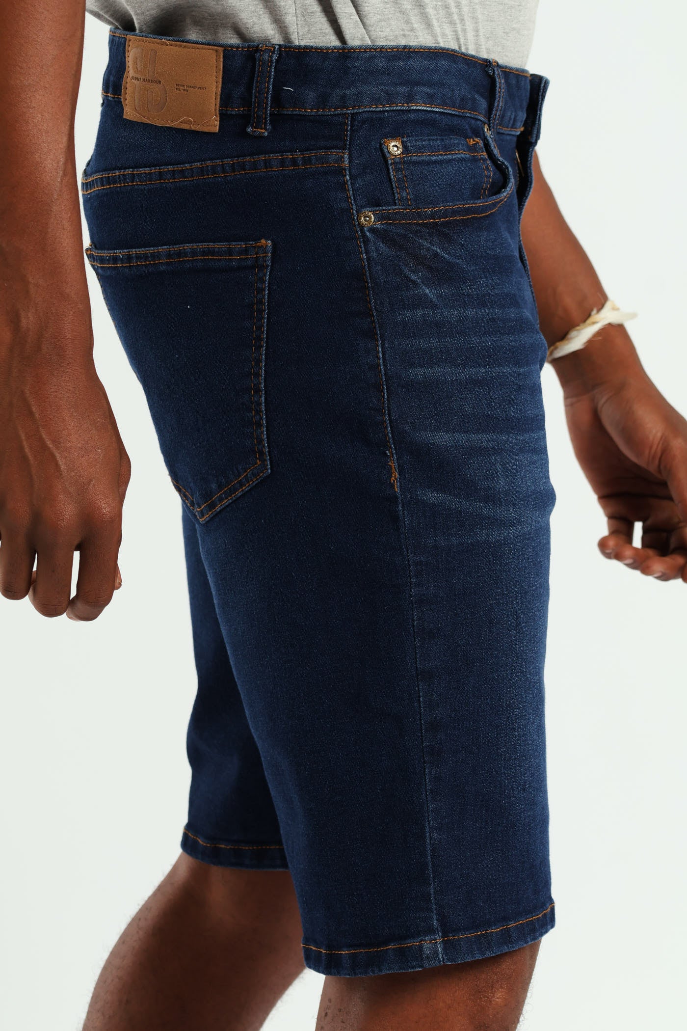 Denim Short - Dark Wash - Image 3