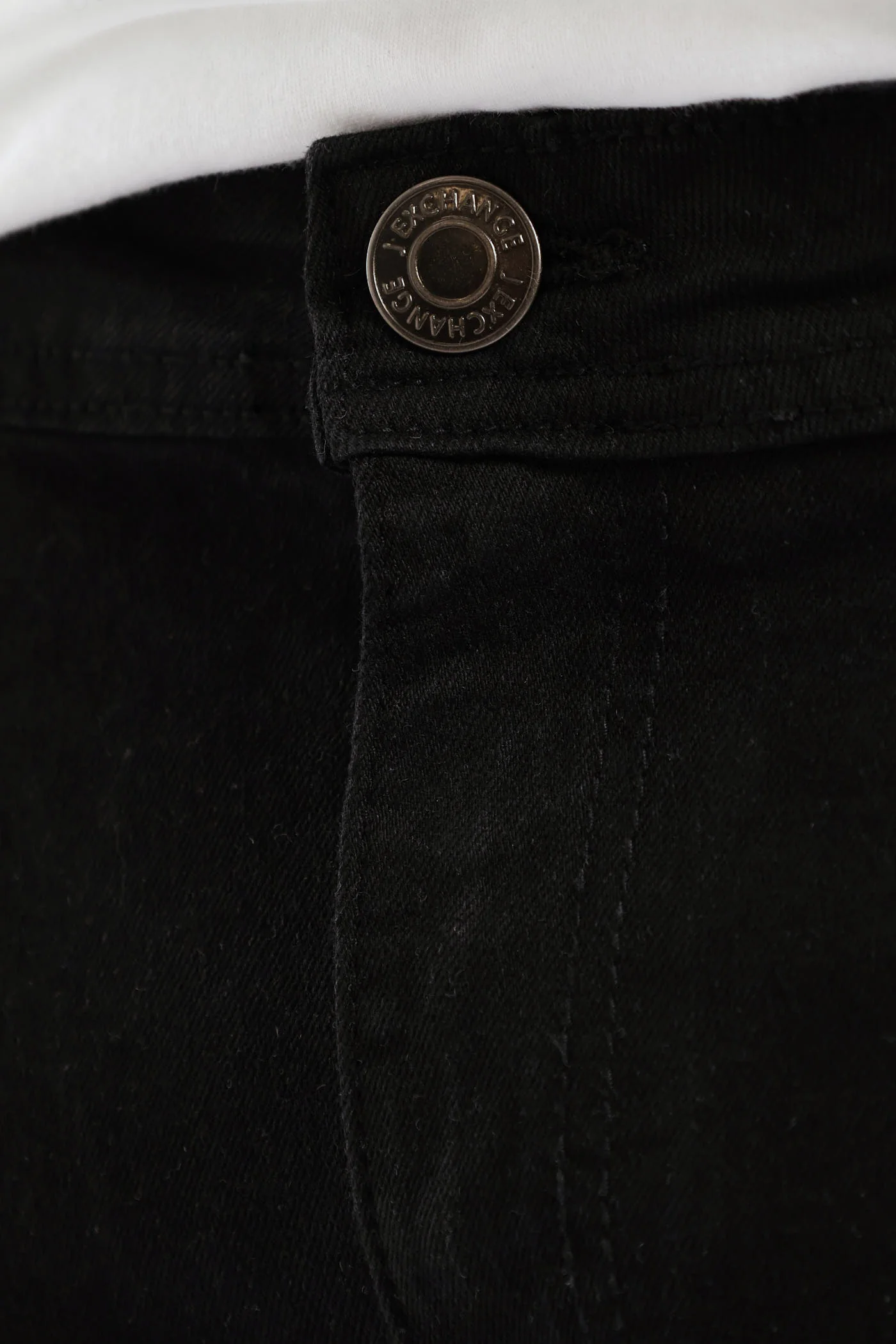 Denim Shorts - Black - Image 5