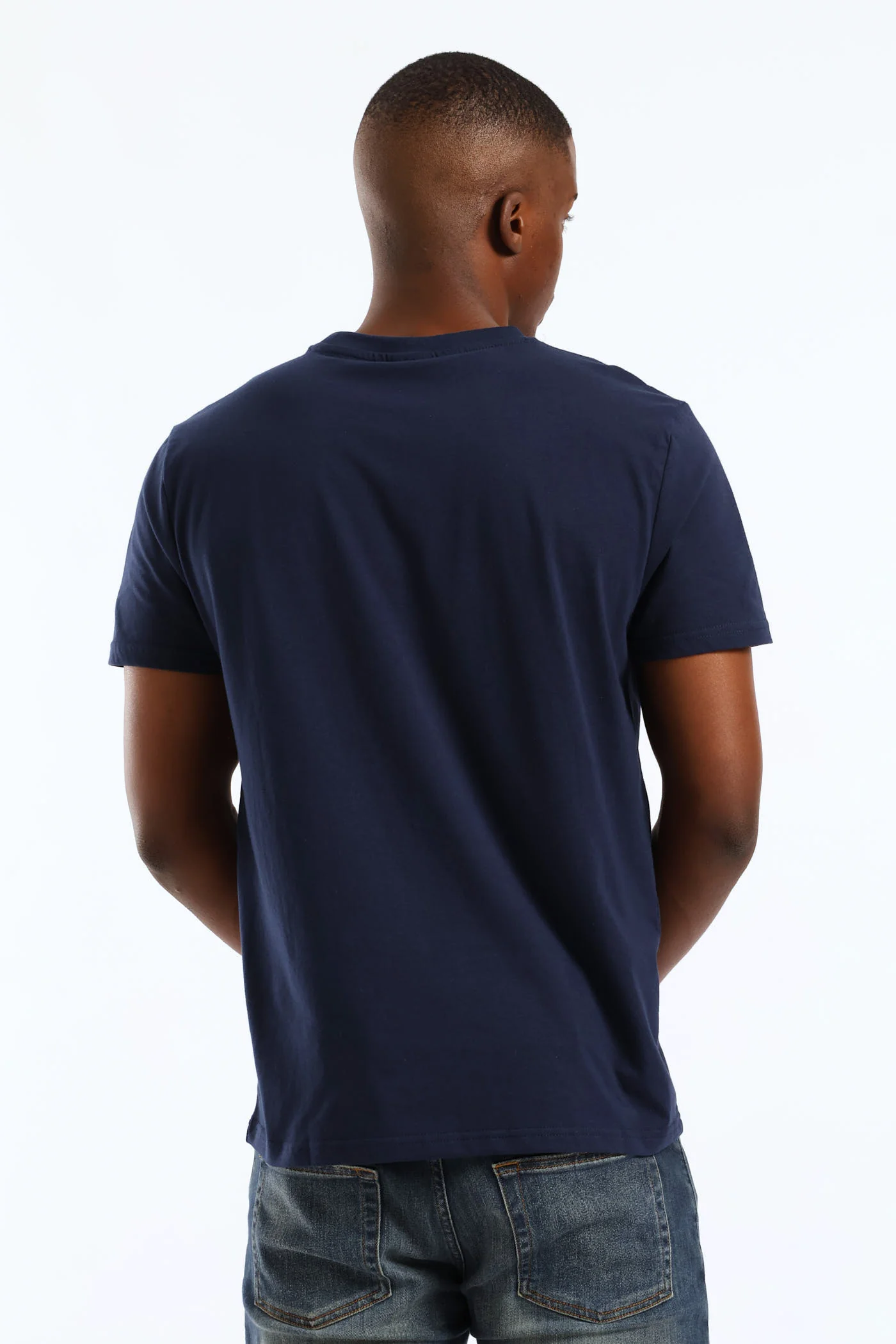 Dennis Tee - Navy - Image 5