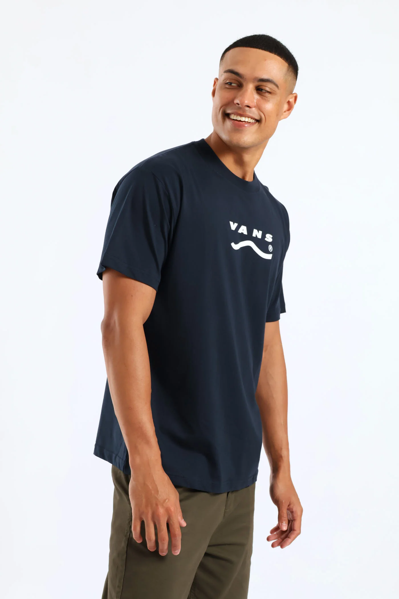 Determined Short Sleeve Tee - Navy - Image 4