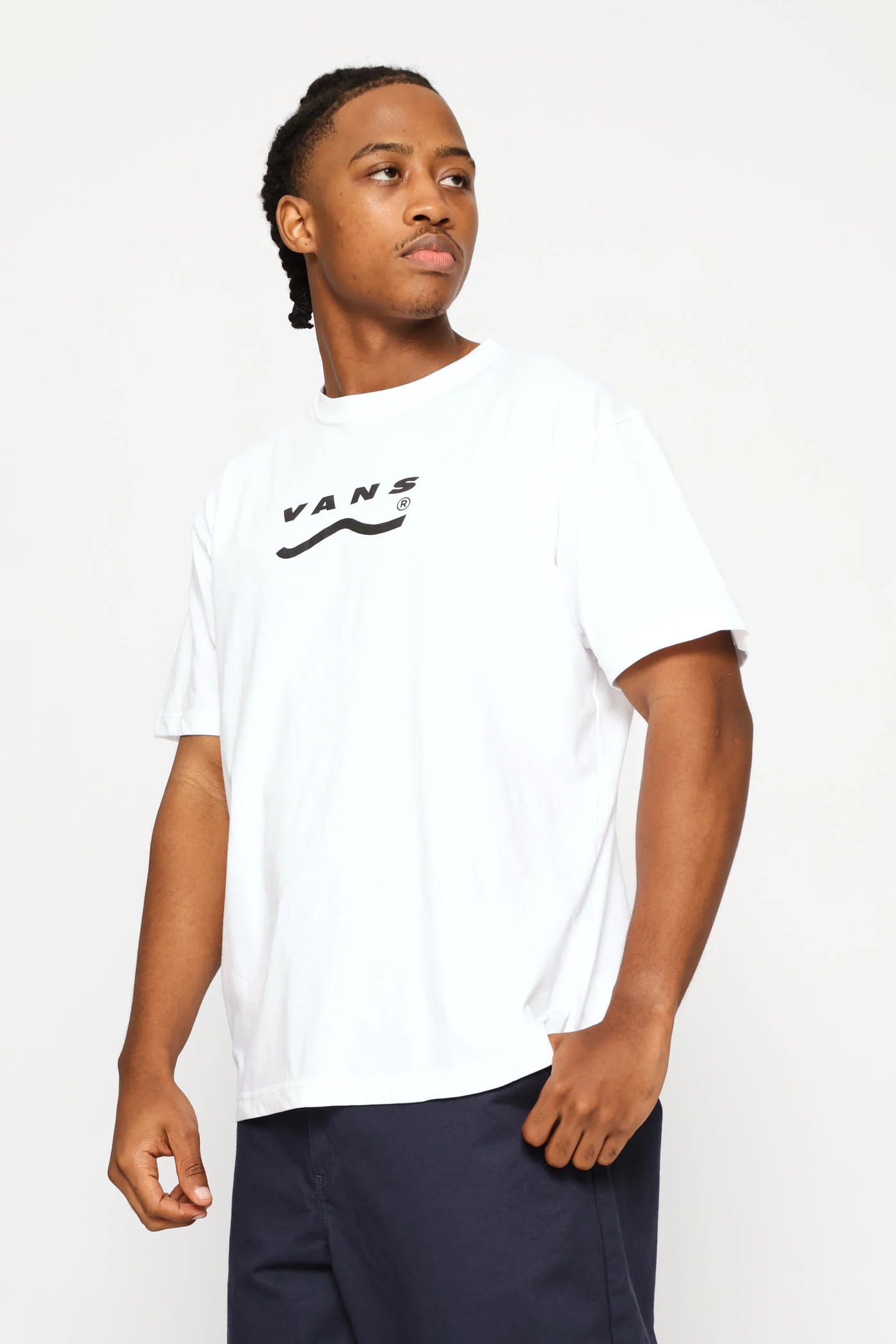 Determined Short Sleeve Tee - White - Image 4