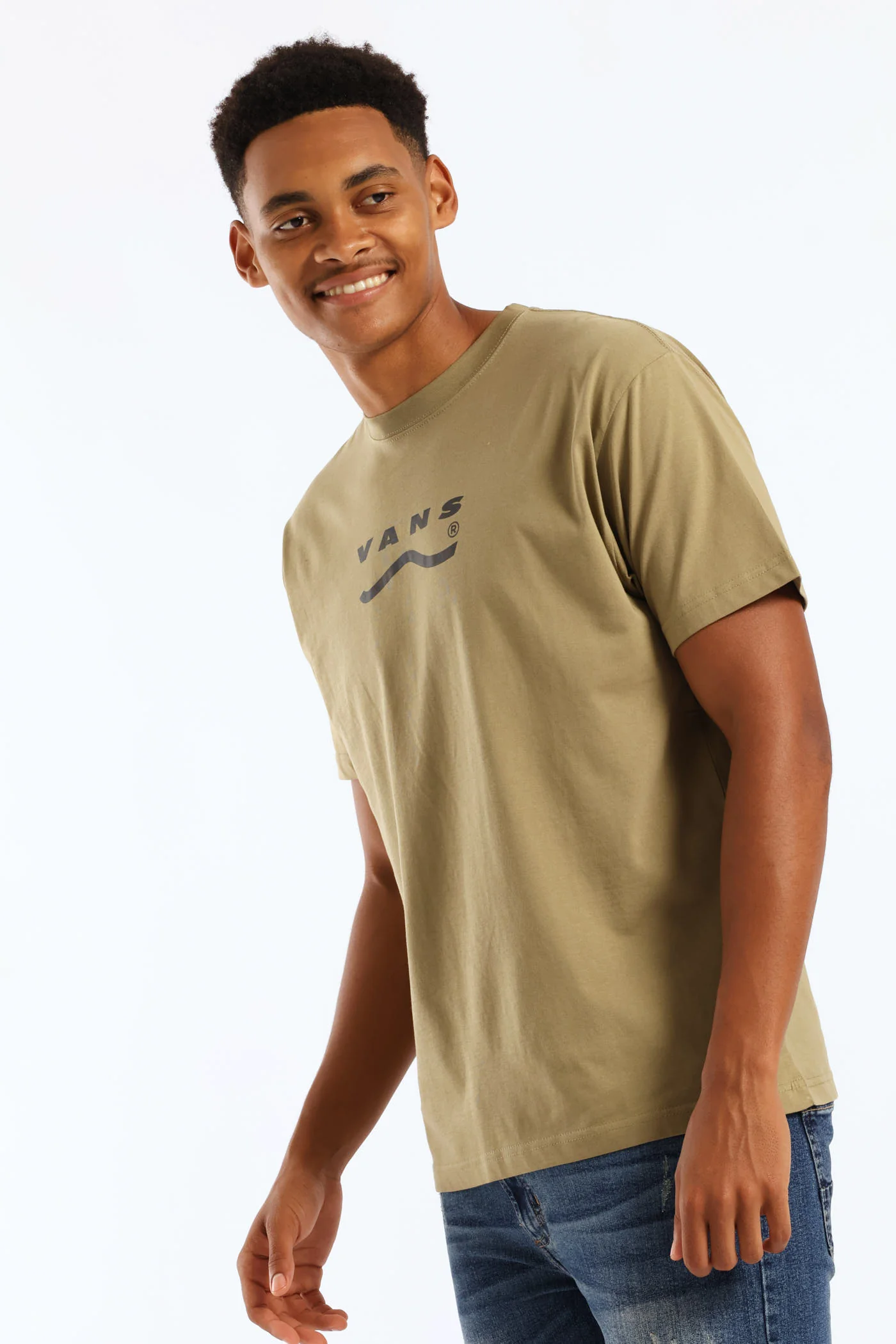 Determined Tee - Taupe - Image 3