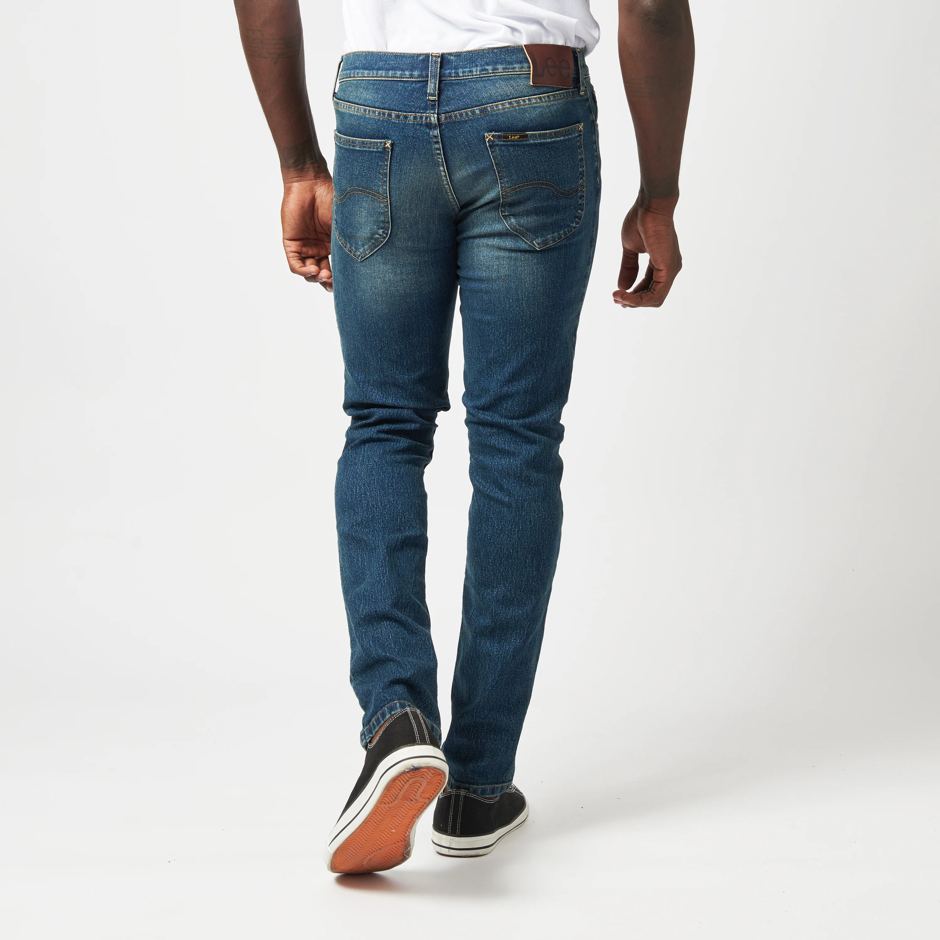 Detroit Slim Tapered Leg Denim - Stonewash - Image 5