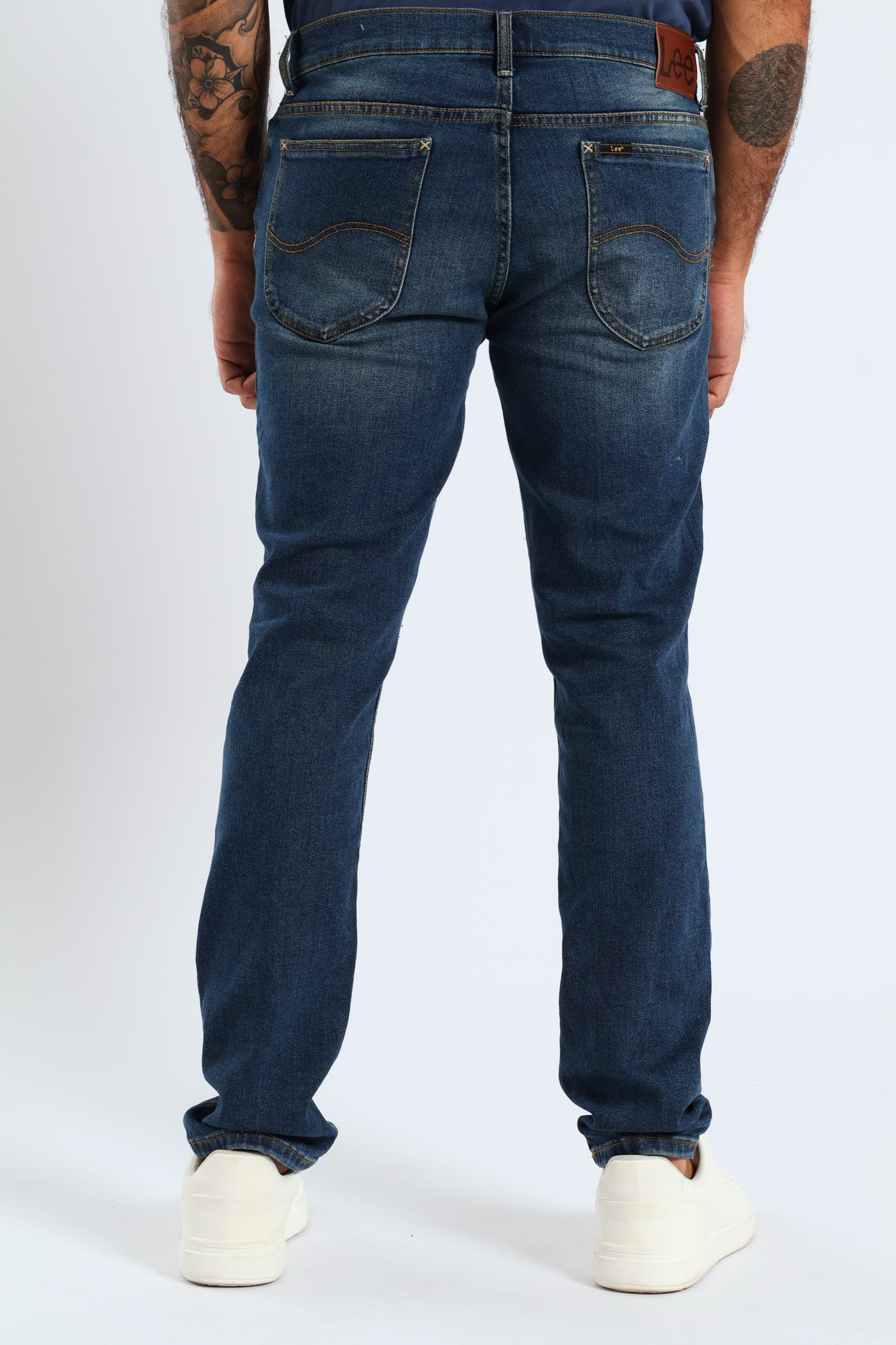 Detroit Slim Tapered Leg Denim - Stonewash - Image 8