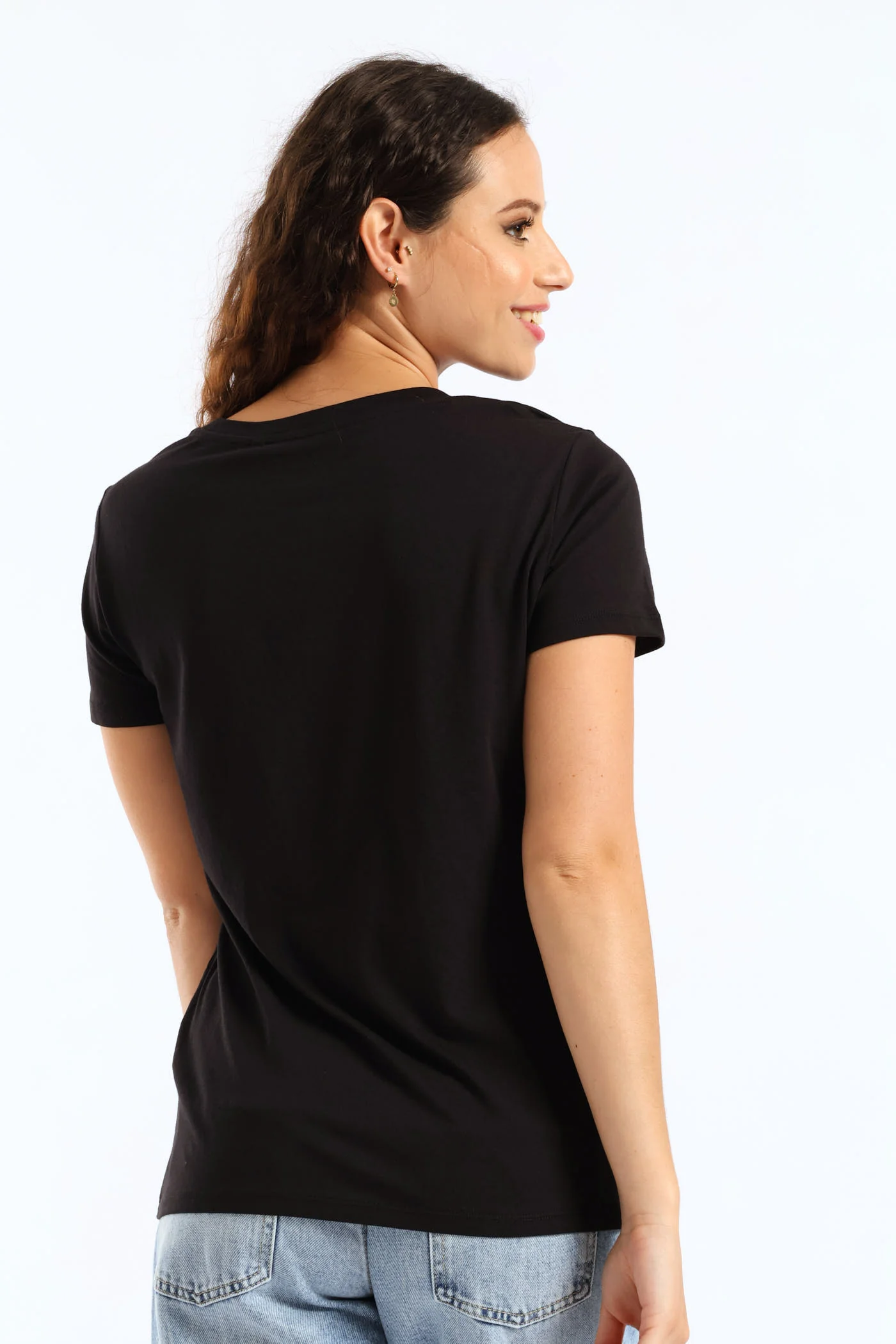 Development Leopard Tee - Black - Image 3