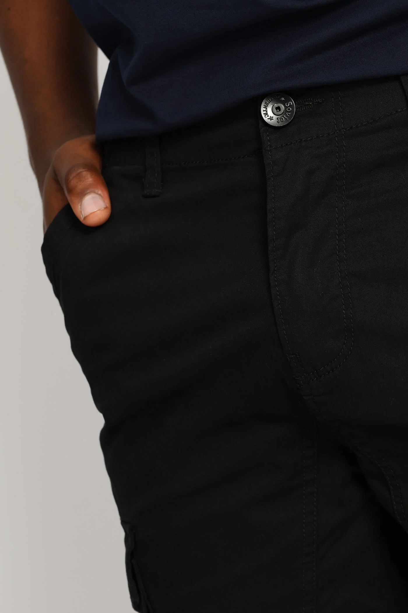Devin Cargo Pant - Black - Image 5