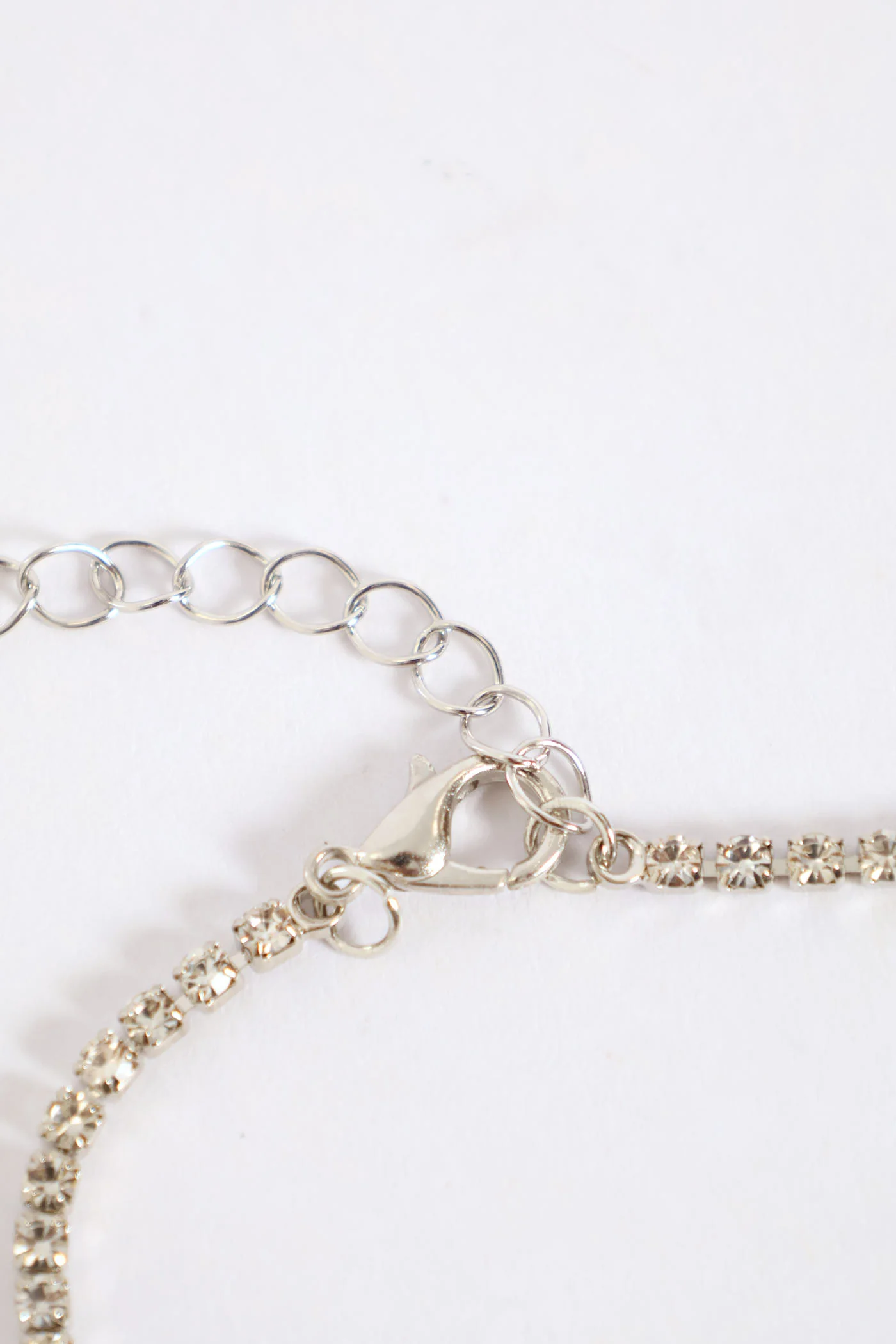 Diamante Anklet - Silver - Image 3