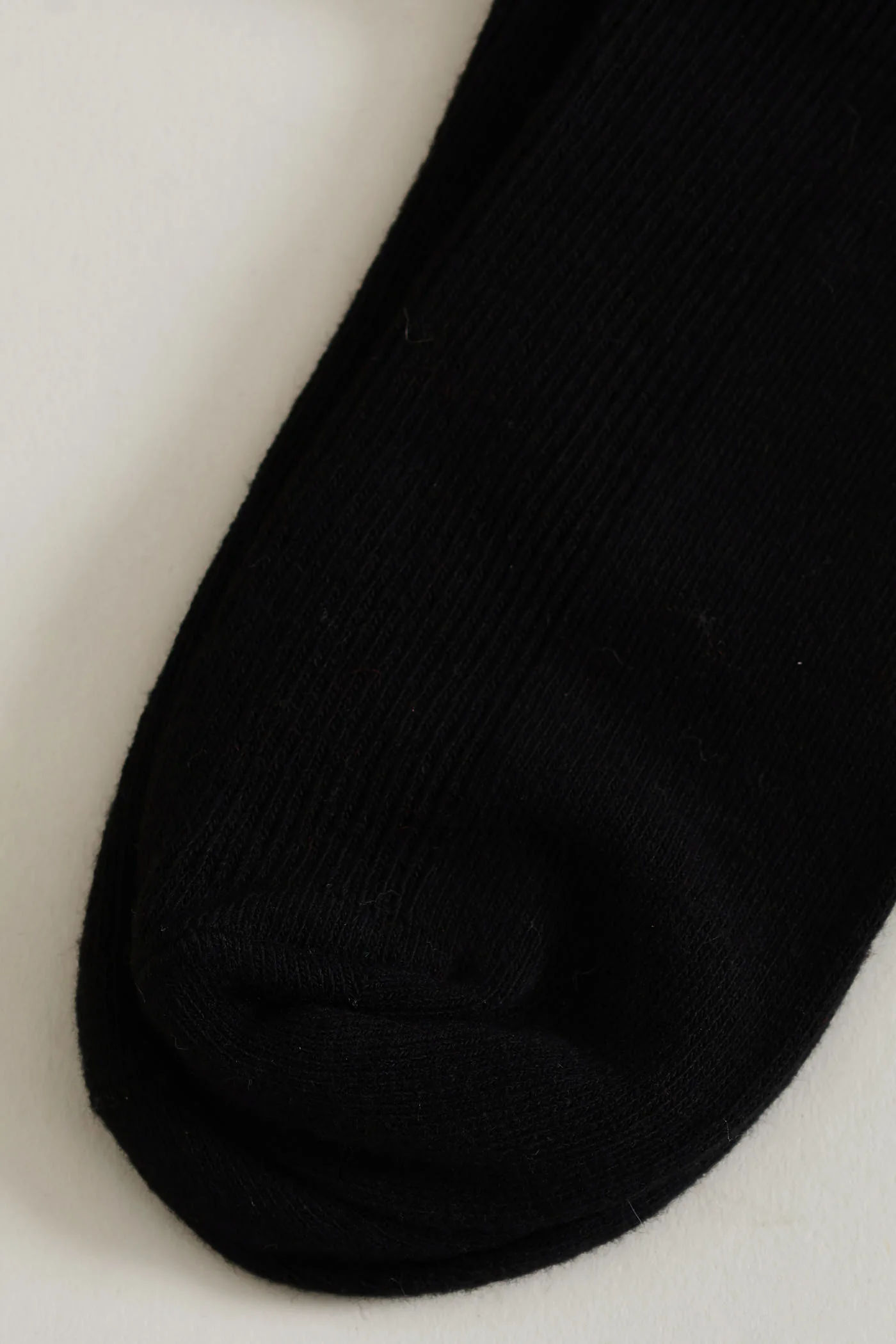 Diamante Bow Crew Fashion Socks - Black - Image 3