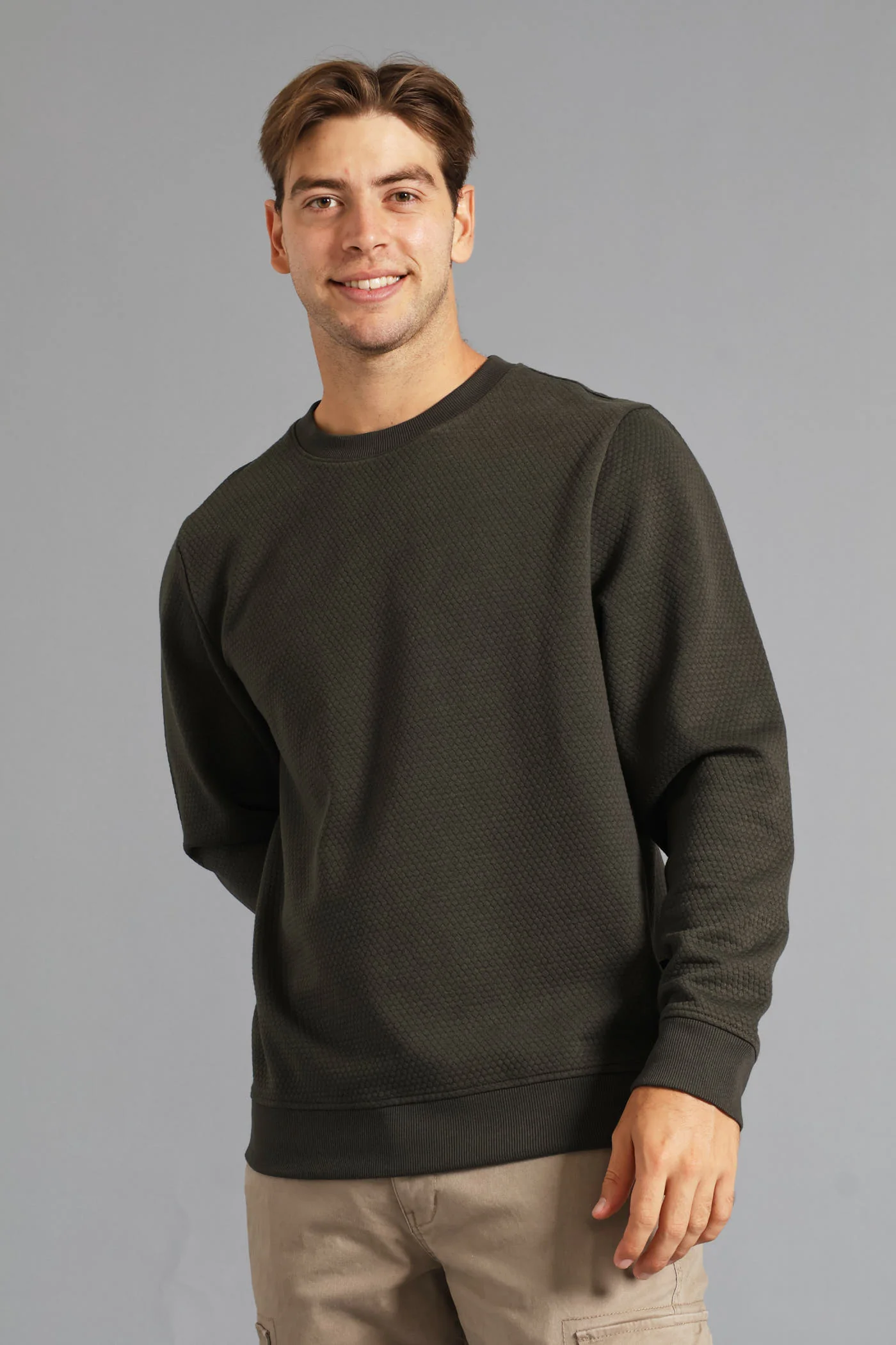 Diamond Surf Int Crew Top - Fatigue - Image 4