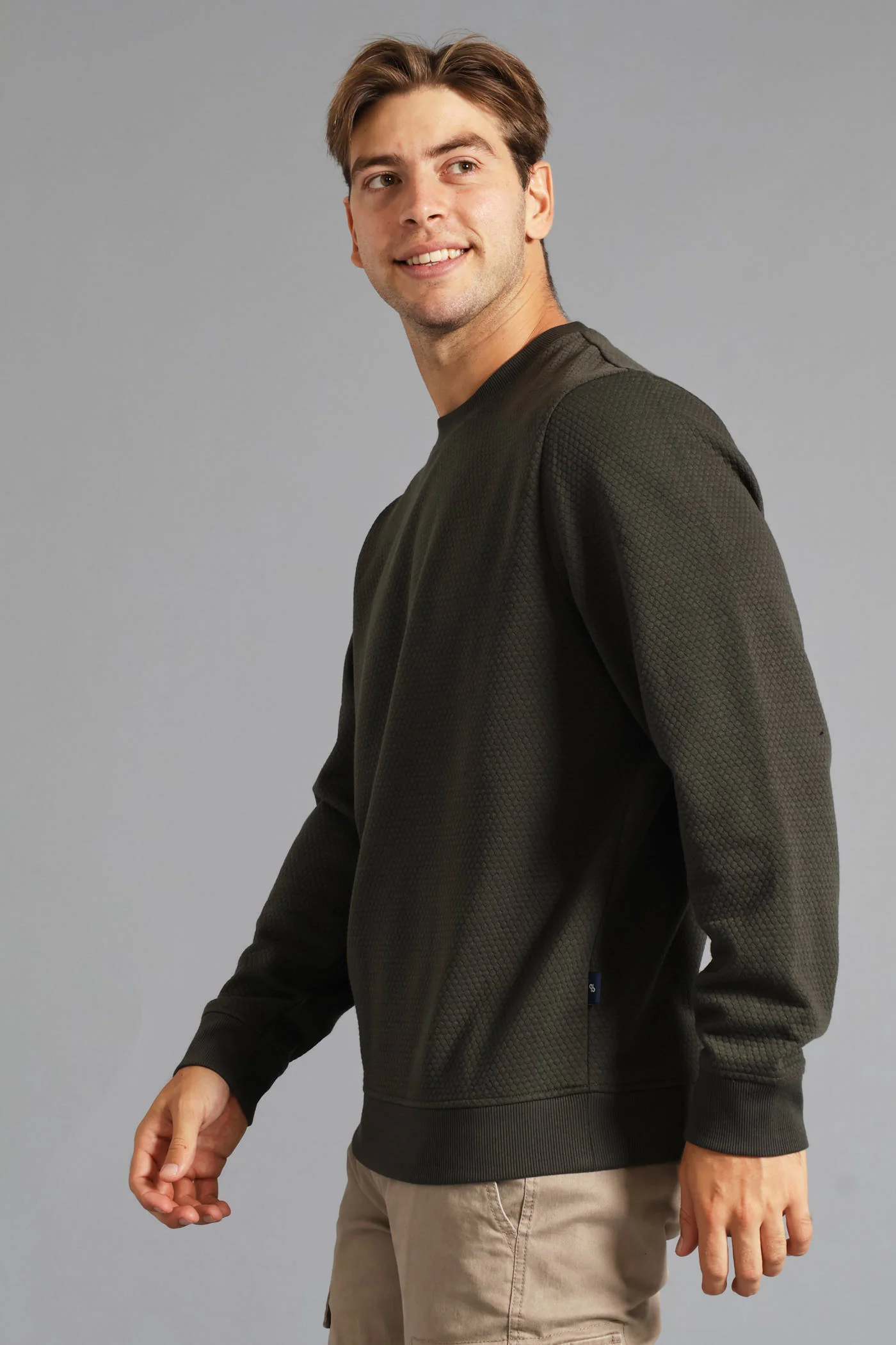 Diamond Surf Int Crew Top - Fatigue - Image 5