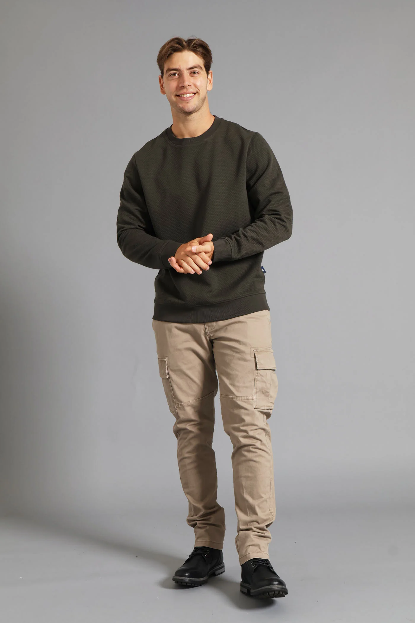 Diamond Surf Int Crew Top - Fatigue - Image 7