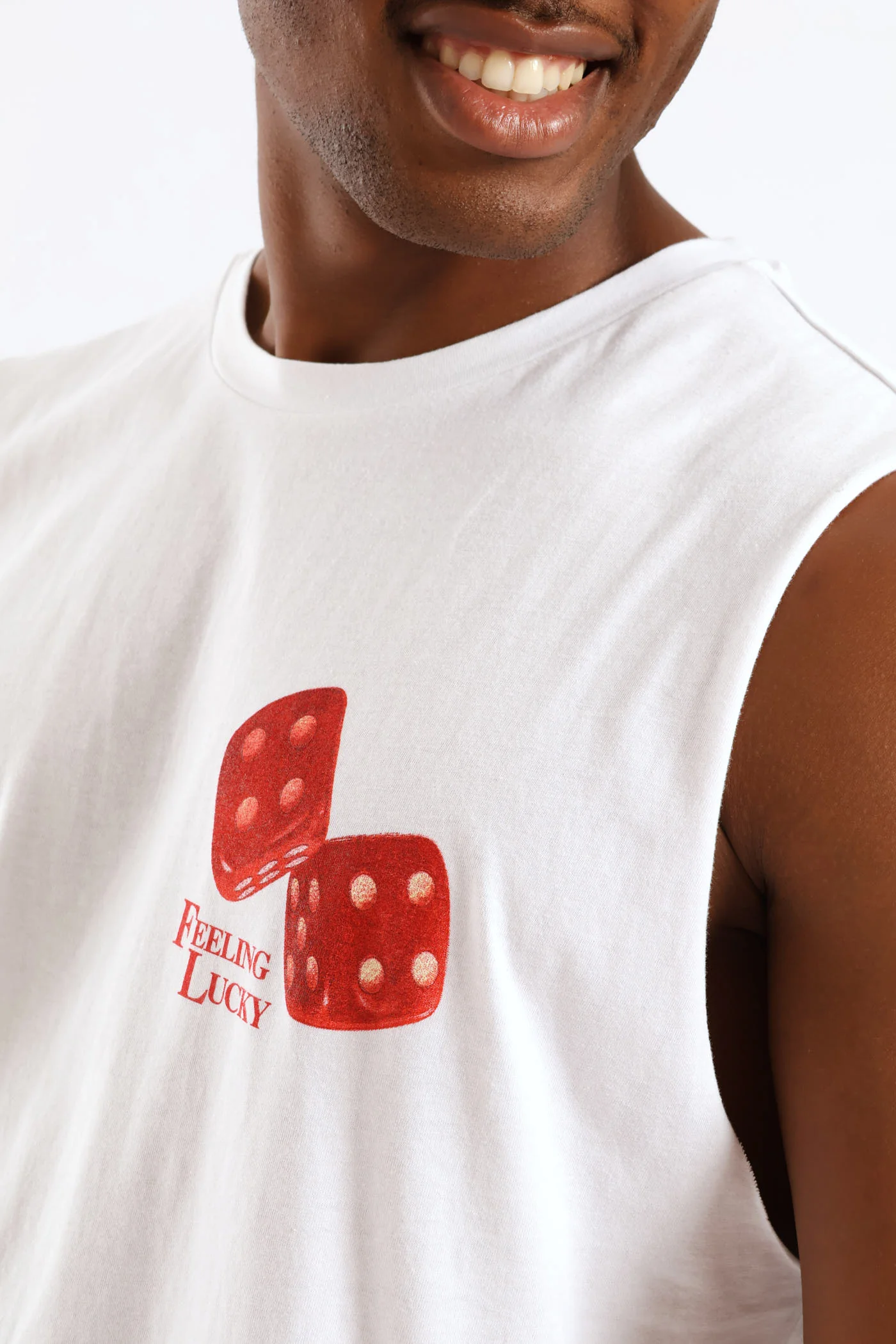 Dice Vest - White - Image 2