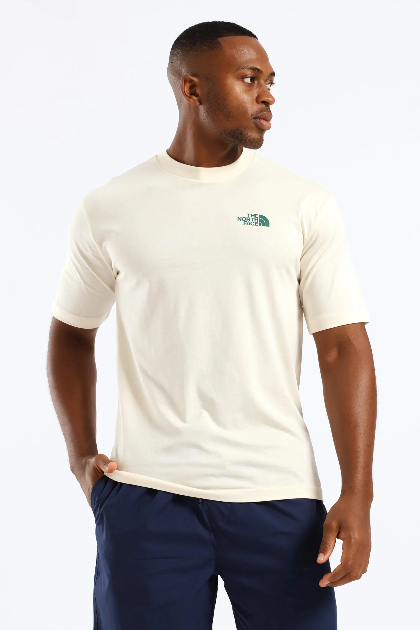 Digital Mountain Range Tee - Off White - Image 3