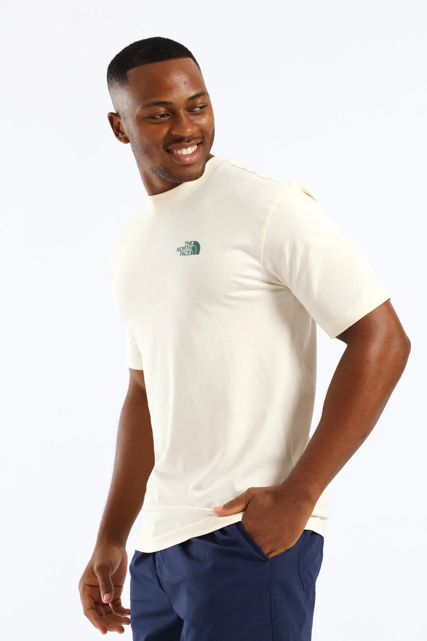 Digital Mountain Range Tee - Off White - Image 4