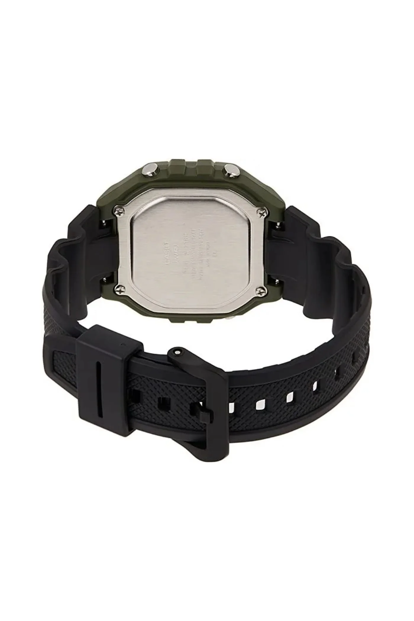 Digital Sport Green Case Watch - Black - Image 3