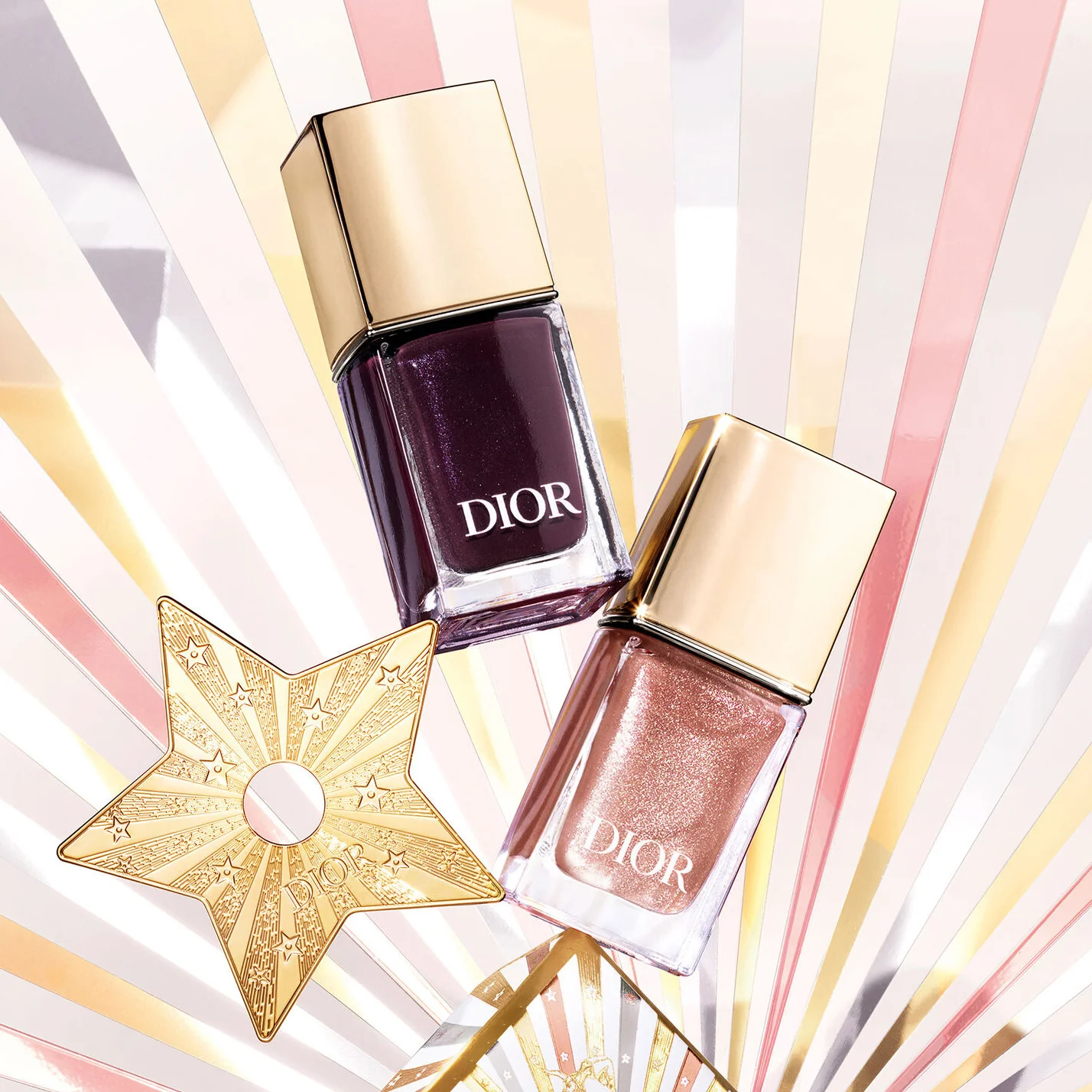 Dior Vernis Top Coat Ltde 124 Holiday Nailpolish - Image 4